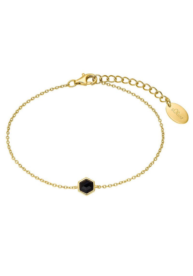 s.Oliver Armband 2034896 met zirkoon (synthetisch) dames armbanden maat -