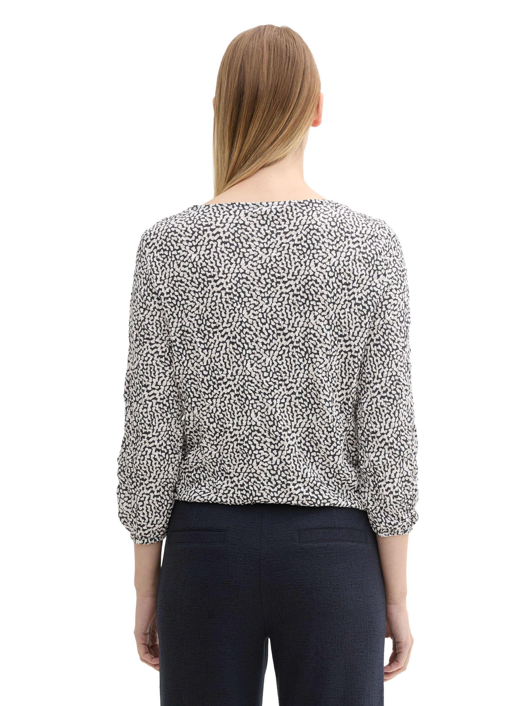 Tom Tailor Shirt met lange mouwen met print all-over