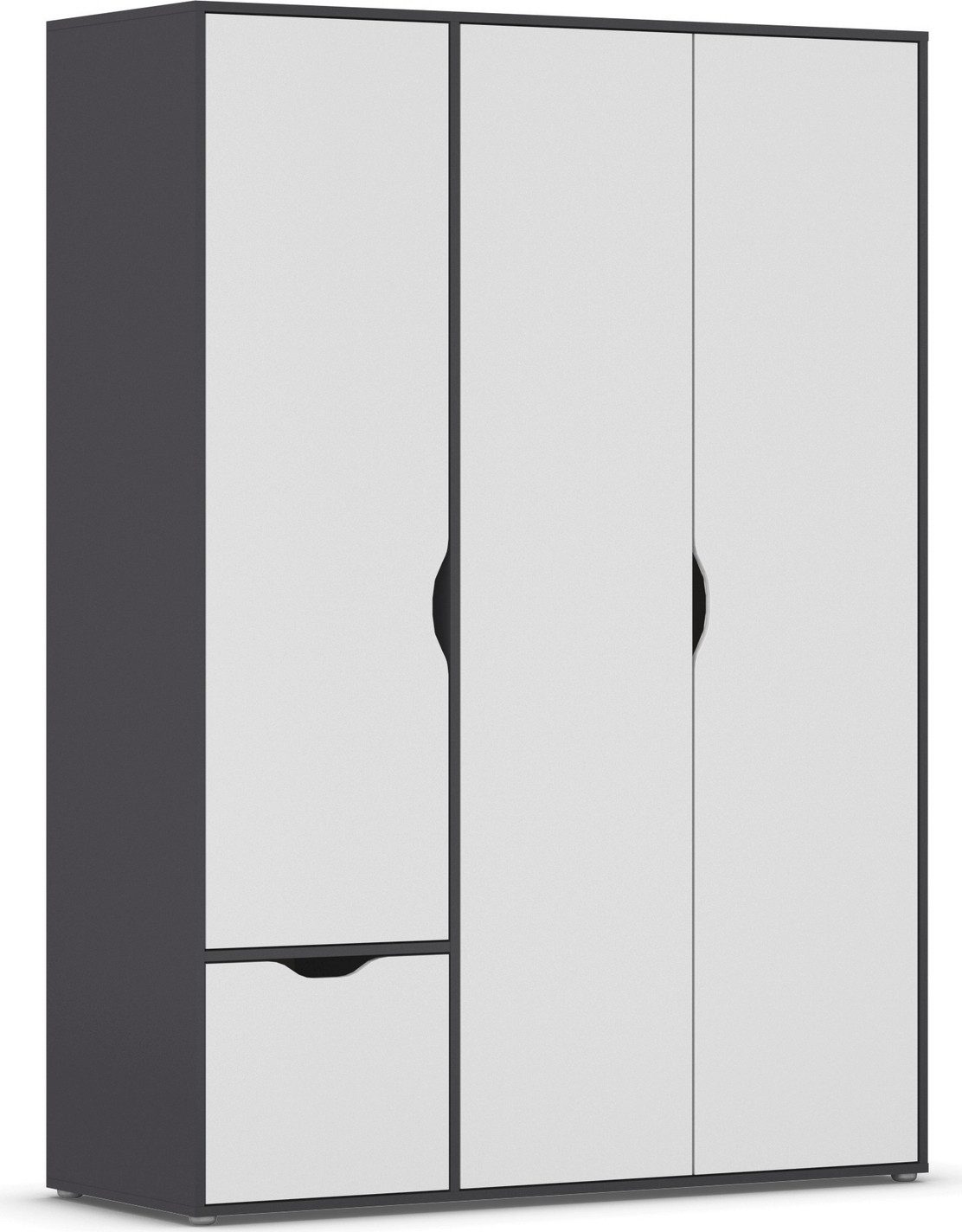rauch Draaideurkast Kledingkast Kast Garderobe Wasmand NARAI met Laden Greefaansluitingen voor een greeploze look TOPSELLER MADE IN GERMANY
