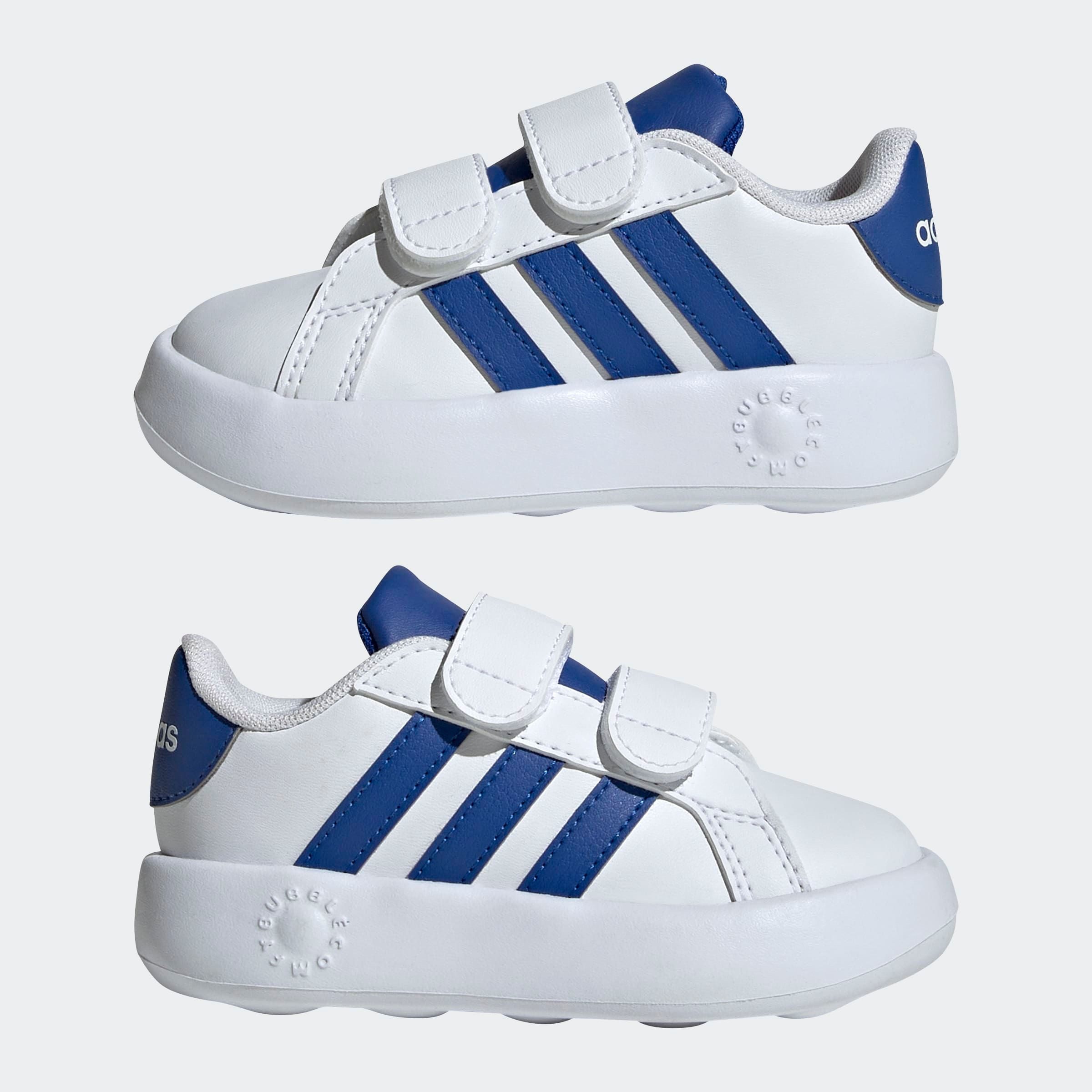 adidas Sportswear Klittenbandschoenen GRAND COURT 2.0 KIDS Design geïnspireerd op de adidas Superstar, voor kinderen