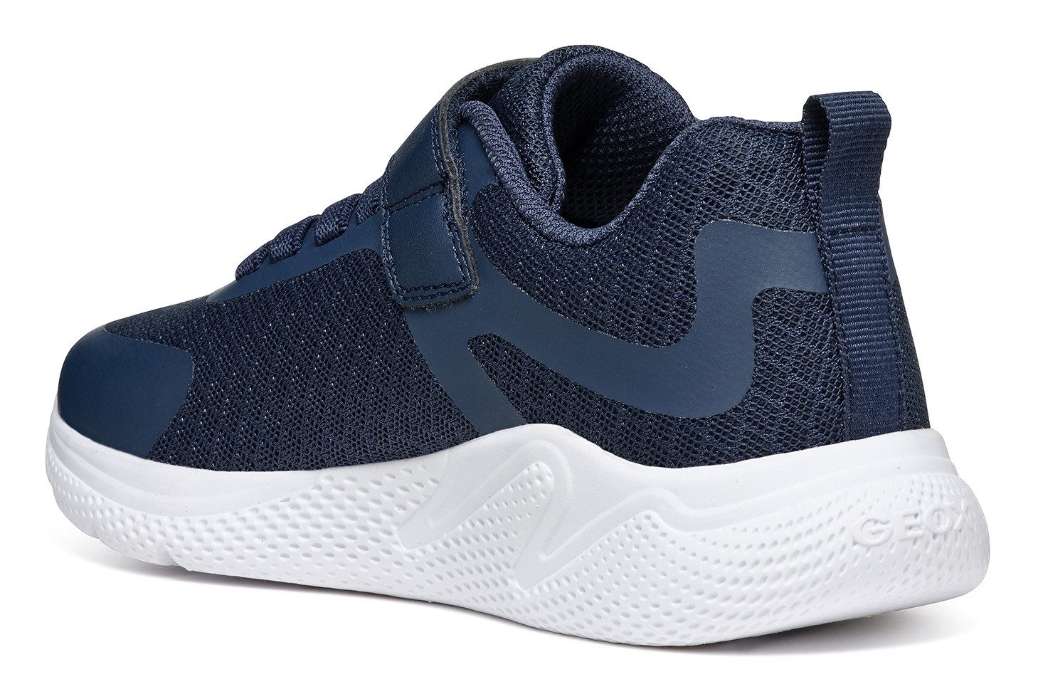 Geox Sneakers J SPRINTYE BOY , slip-on sneaker, klittenbandschoen, vrijetijdsschoen in casual look