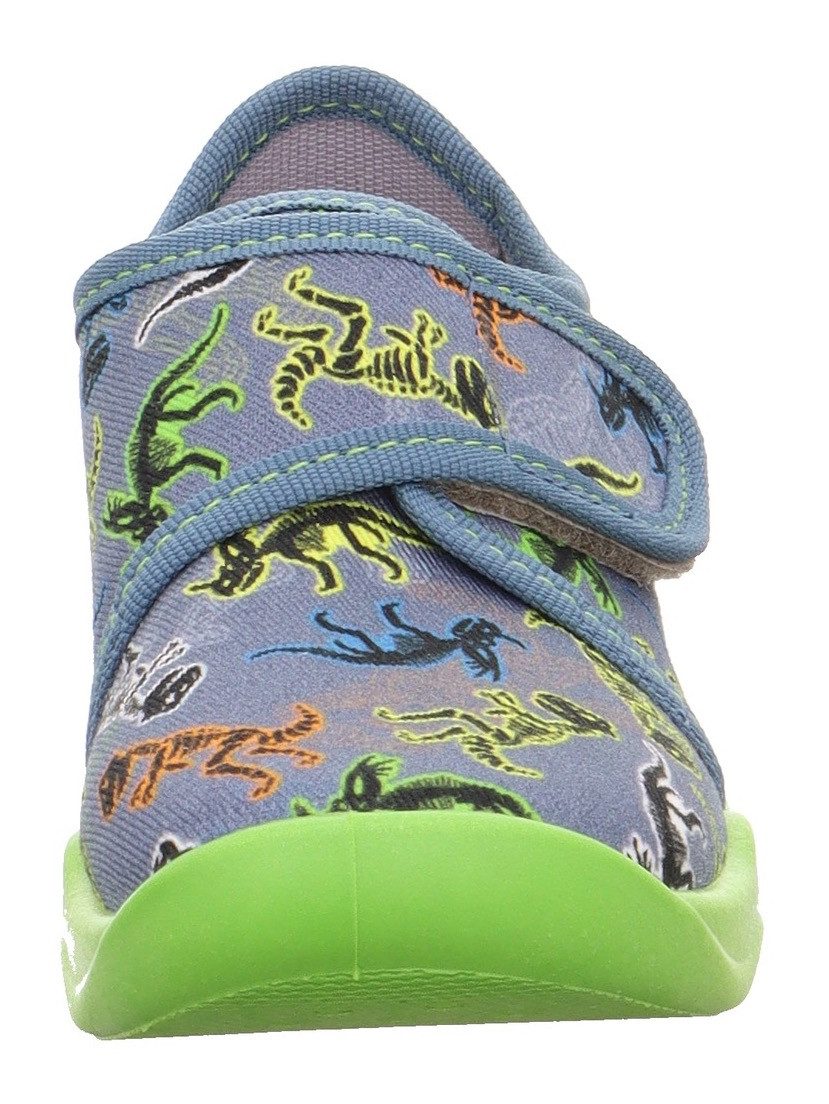 Superfit Pantoffels BUBBLE WMS: Middel Kinderschoen met motiefdruk, maat sjabloon om te downloaden