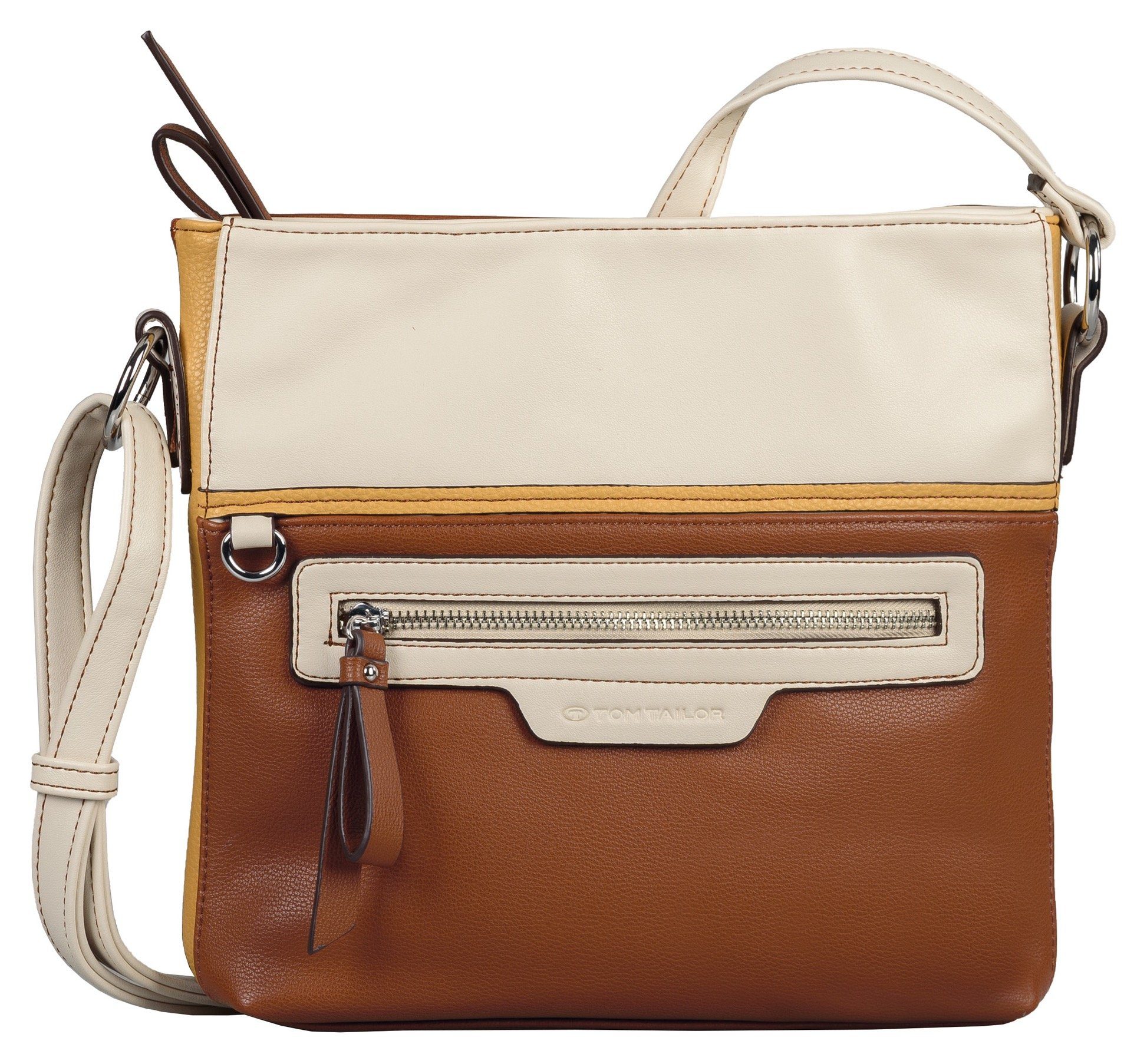 Tom Tailor Schoudertas JULE Cross bag S met ritsvak achter