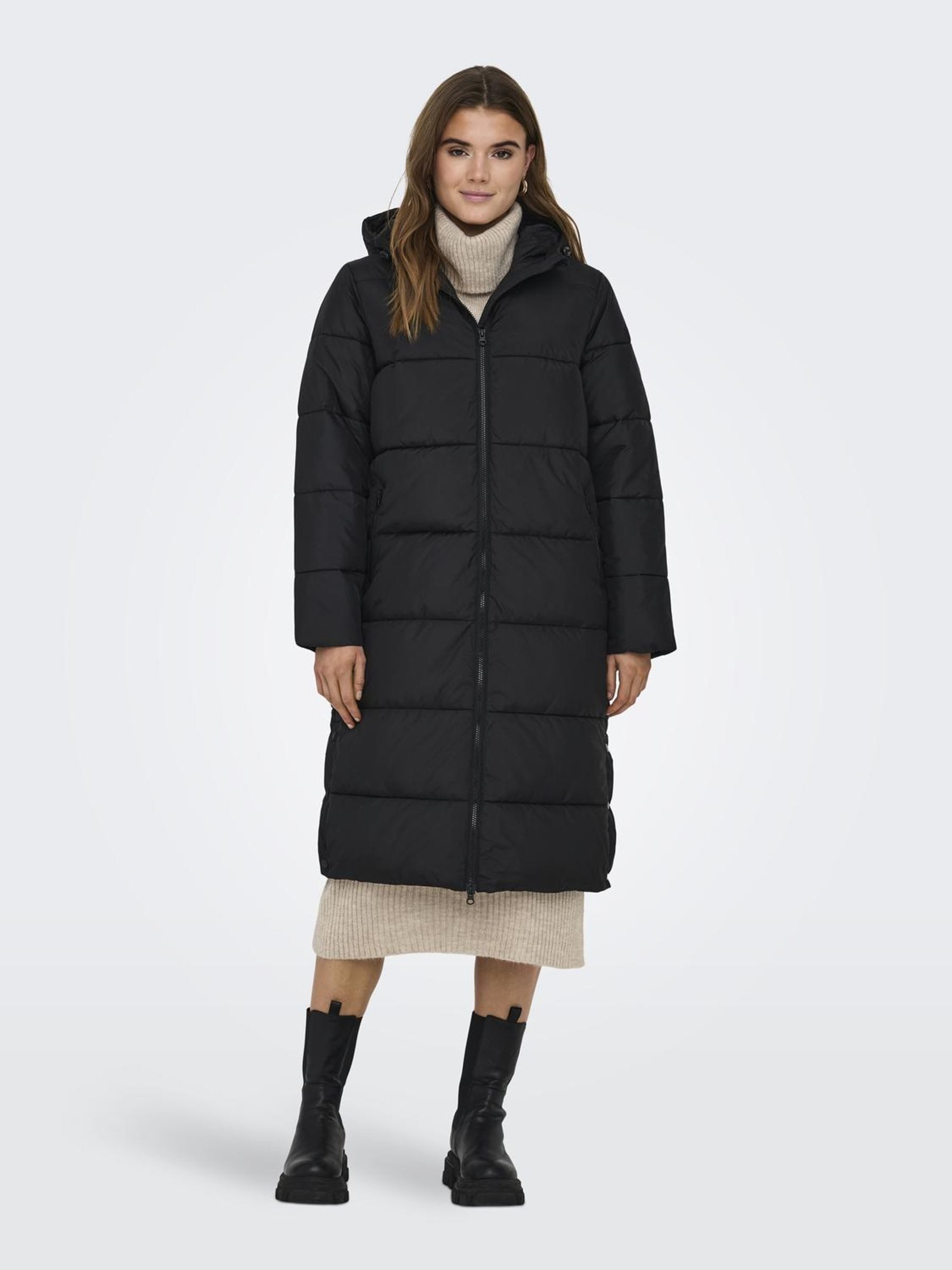 Only Gewatteerde jas ONLMONTANA LONG PUFFER JACKET NOOS OTW