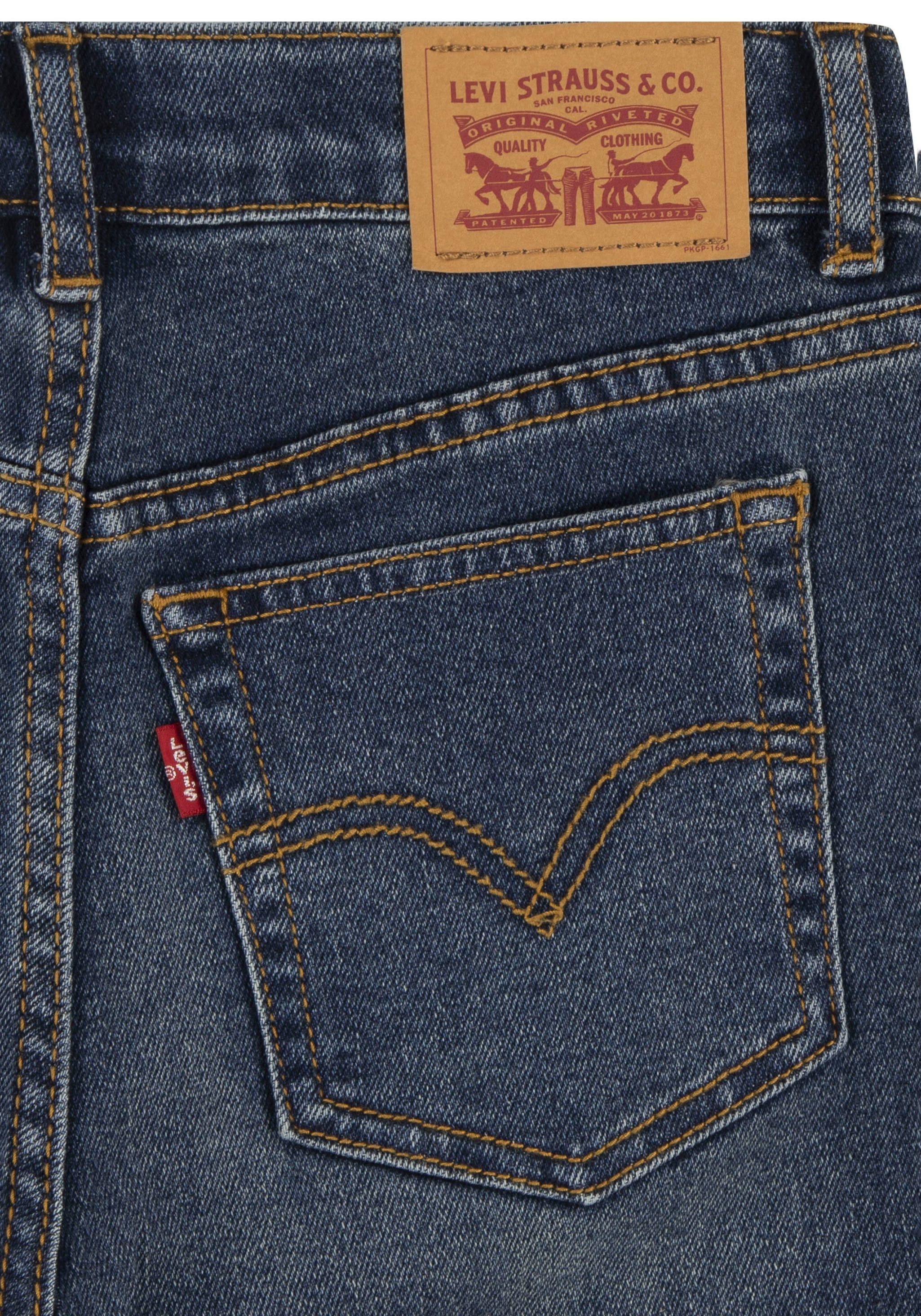 Levi's Kidswear 5-pocket jeans LVG MINI MOM JEANS in mom-fit, voor meisjes