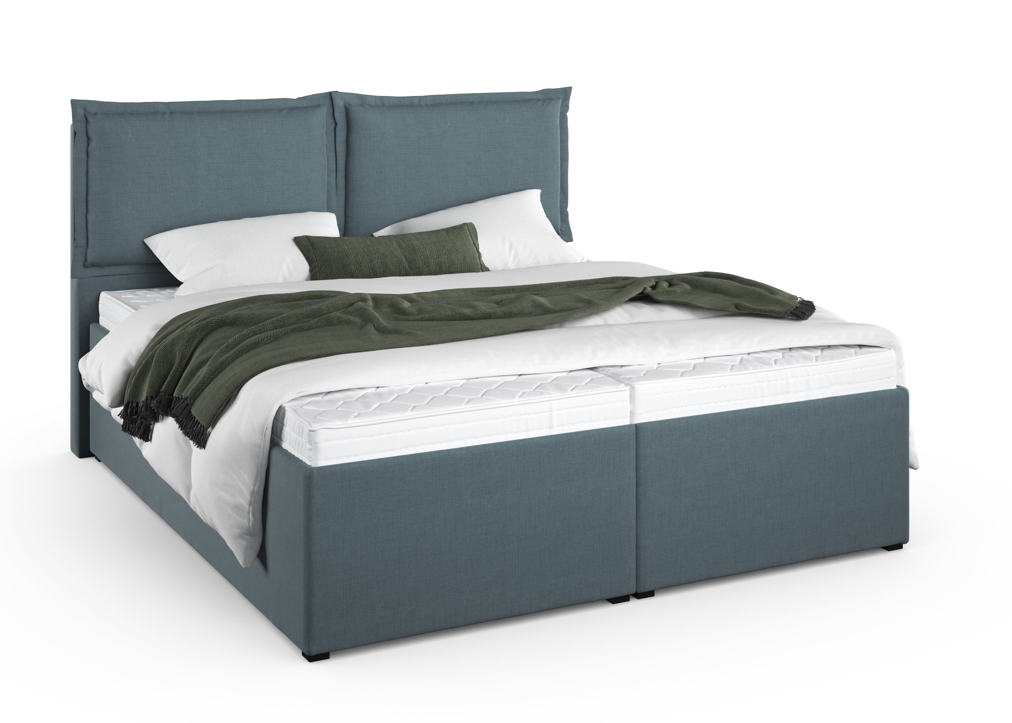 Maintal Gestoffeerd bed Lyara naar keuze zonder matras of kies uit 3 matrassoorten