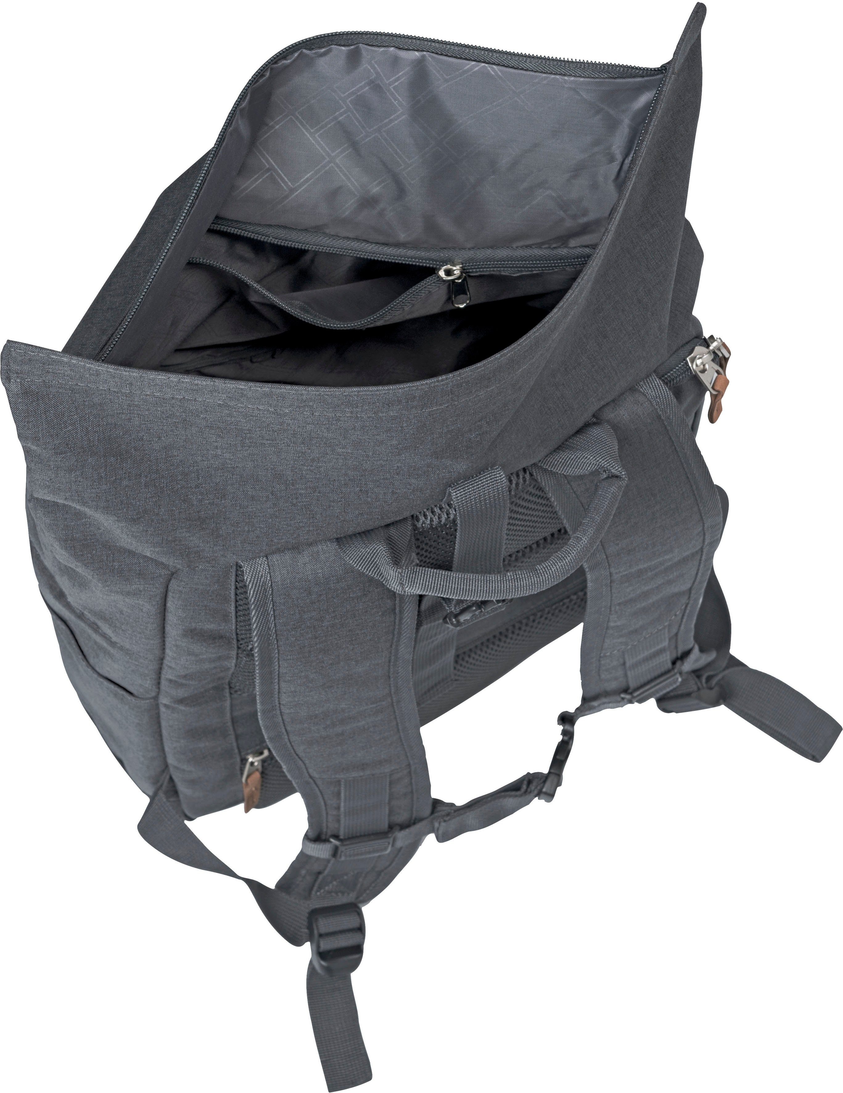travelite Vrijetijdsrugzak BASICS Rollup Rugzak Werkrugzak sportrugzak reiserugzak schoolrugzak