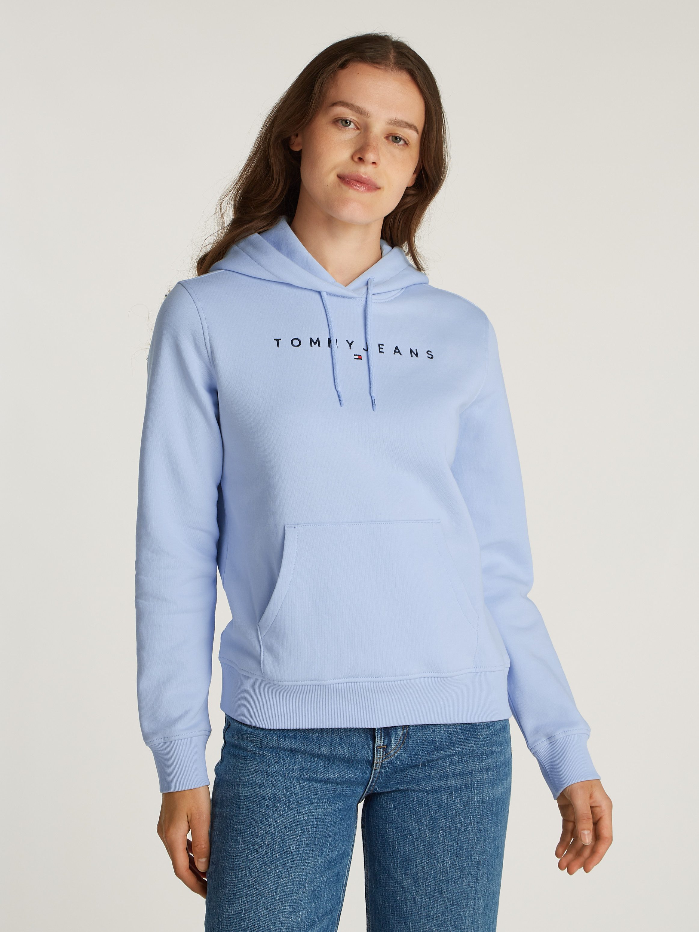 TOMMY JEANS Hoodie TJW REG LINEAR HOODIE met een logo-opschrift