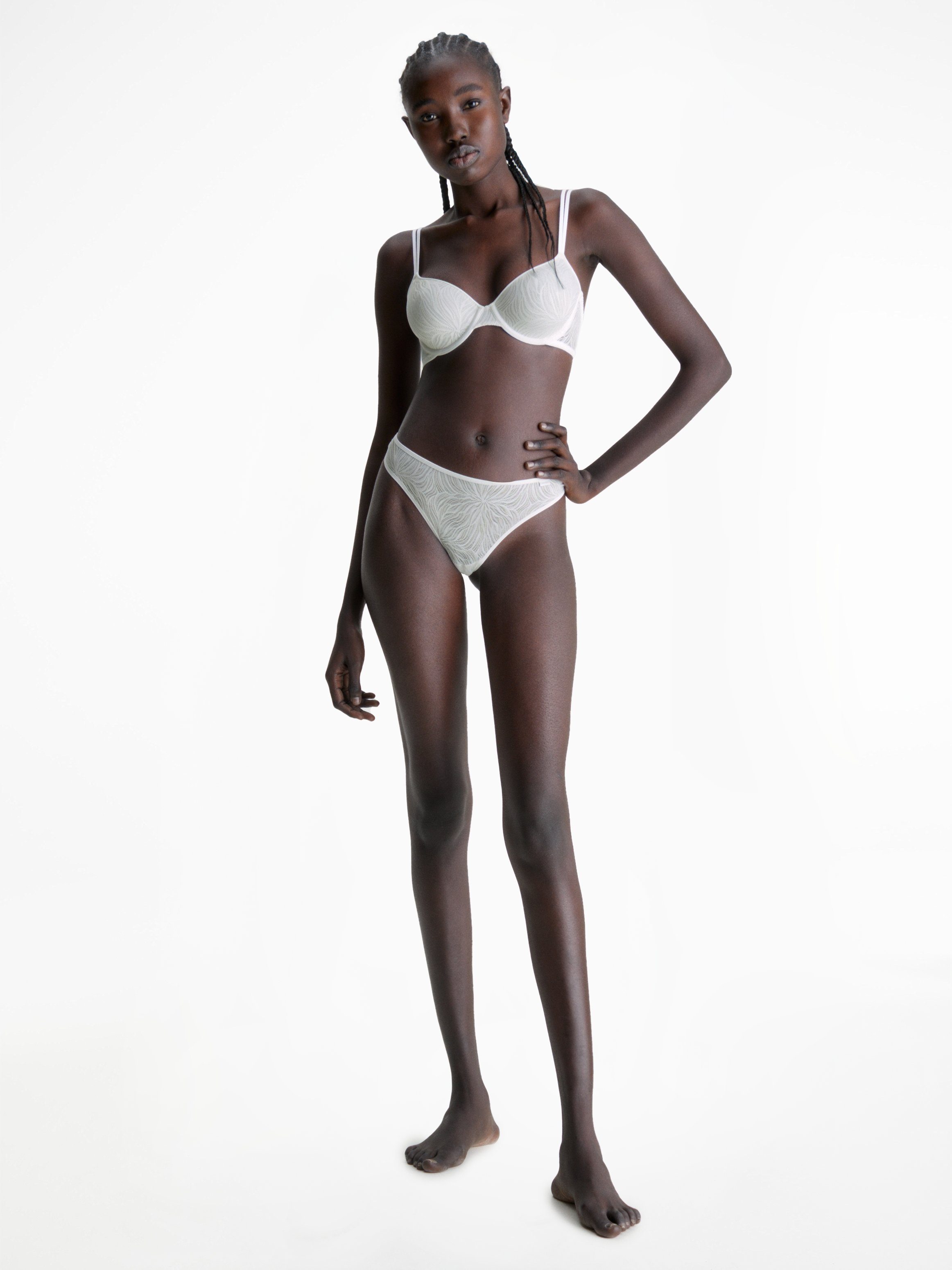Calvin Klein Beugel-bh LIGHTLY LINED DEMI van hoogwaardige kant