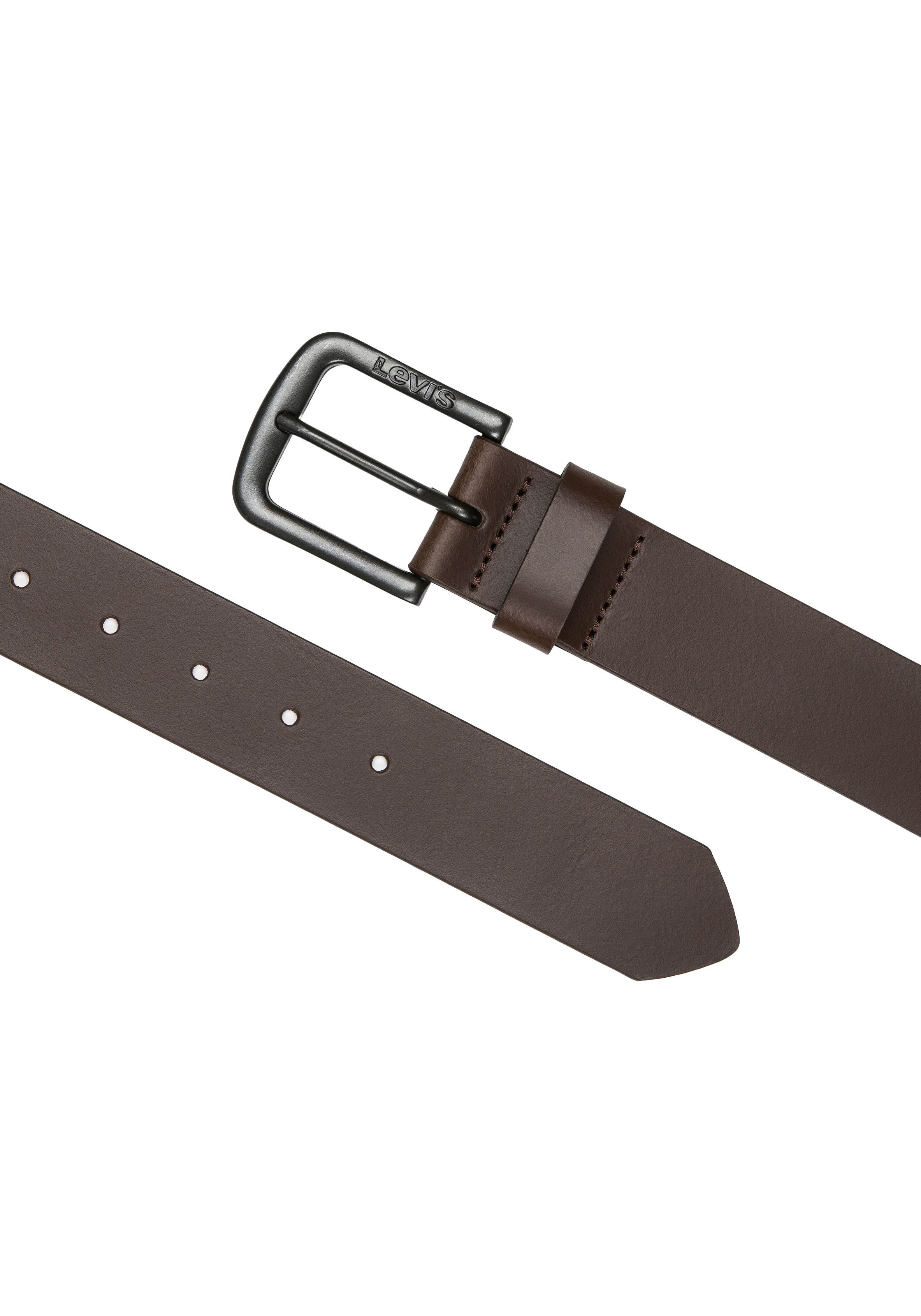 Levi's® Leren riem Zijn metalen riem ADLER POINT METAL BELT