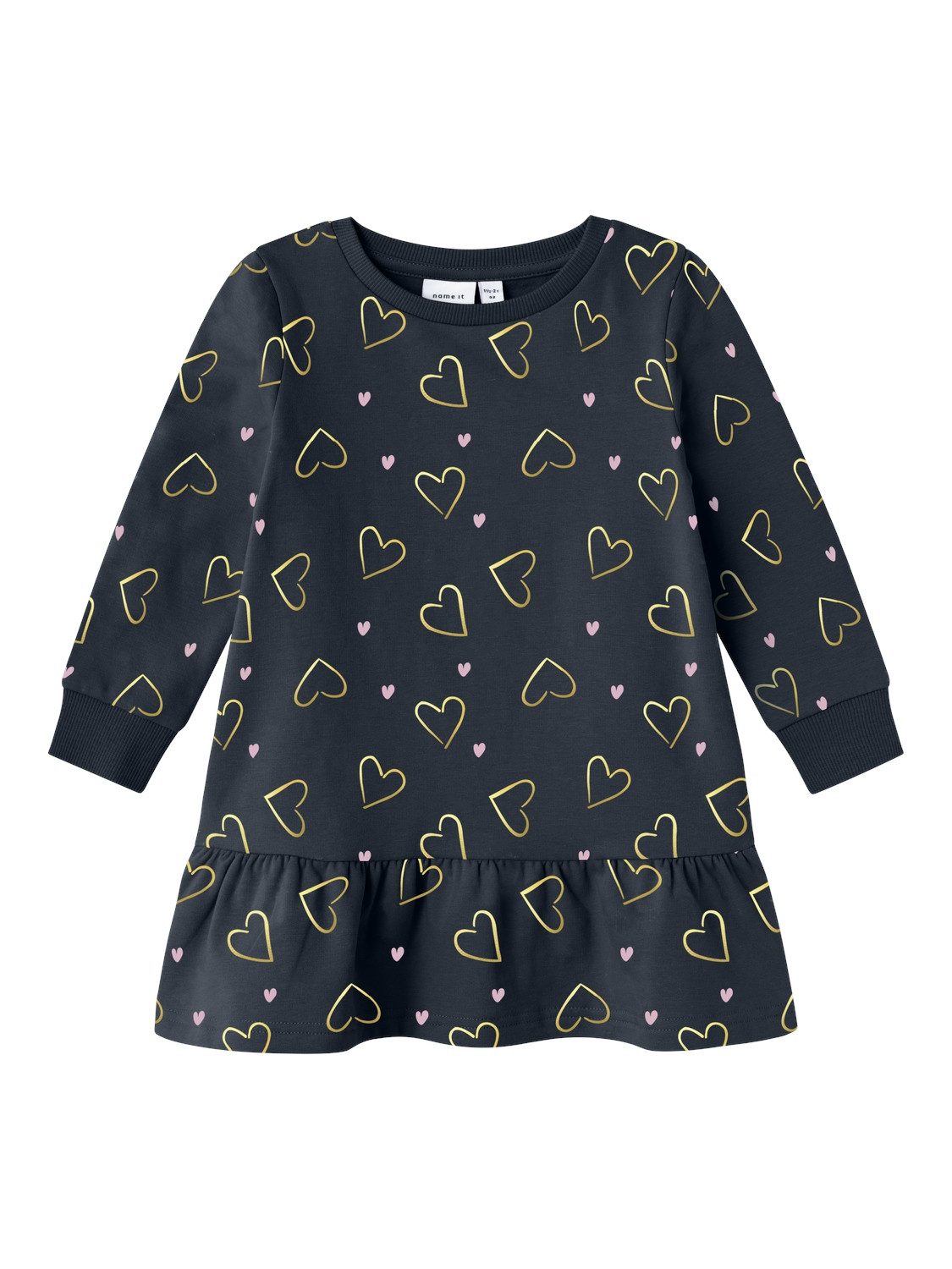 Name It Sweatjurk NMFRUE SWEAT DRESS BRU BOX