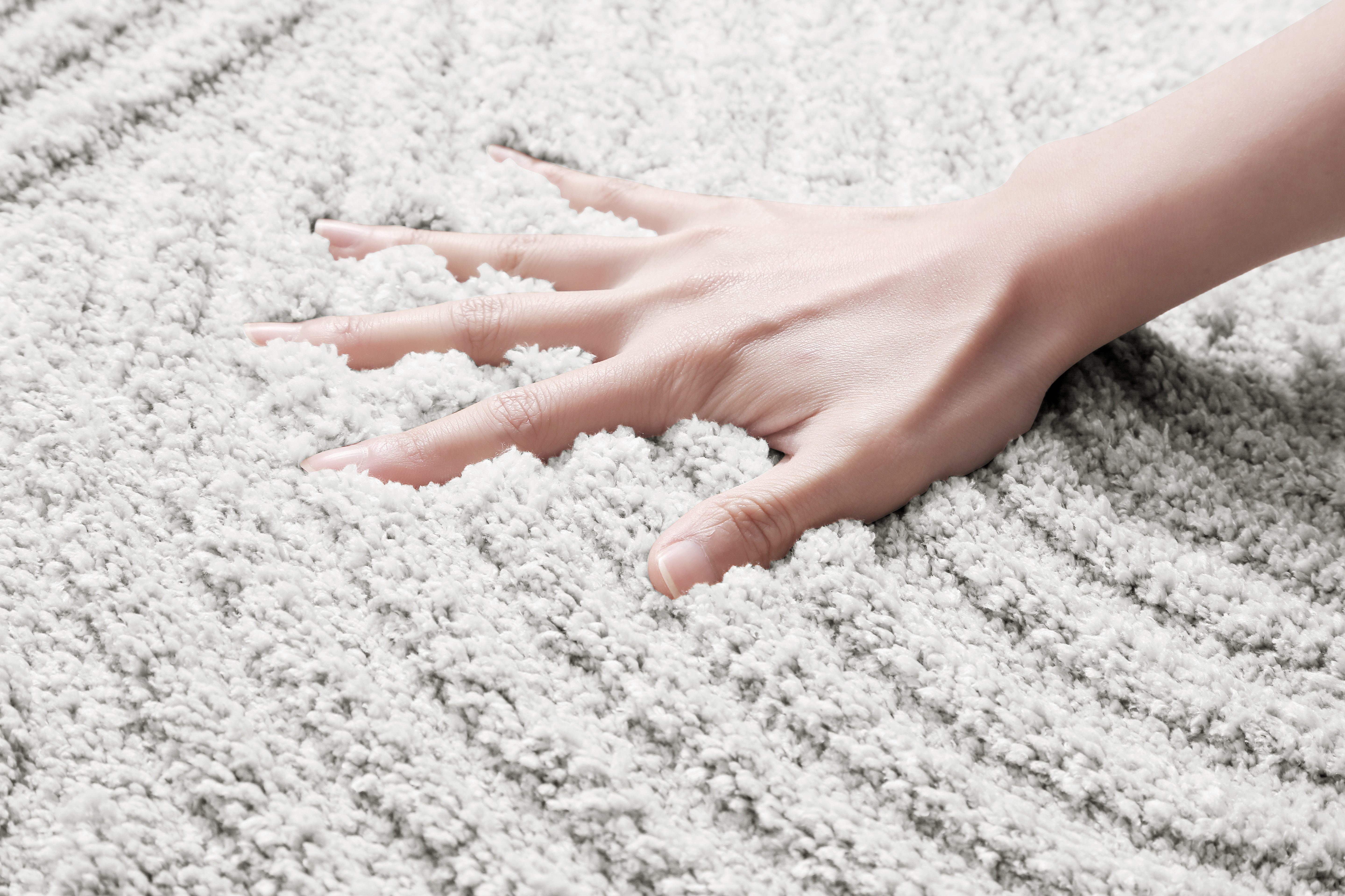 my home Badmat Ognon, Scandi, Boho, modern patroon Badkleed, uni-kleuren, hoog-laag effect (1 stuk)