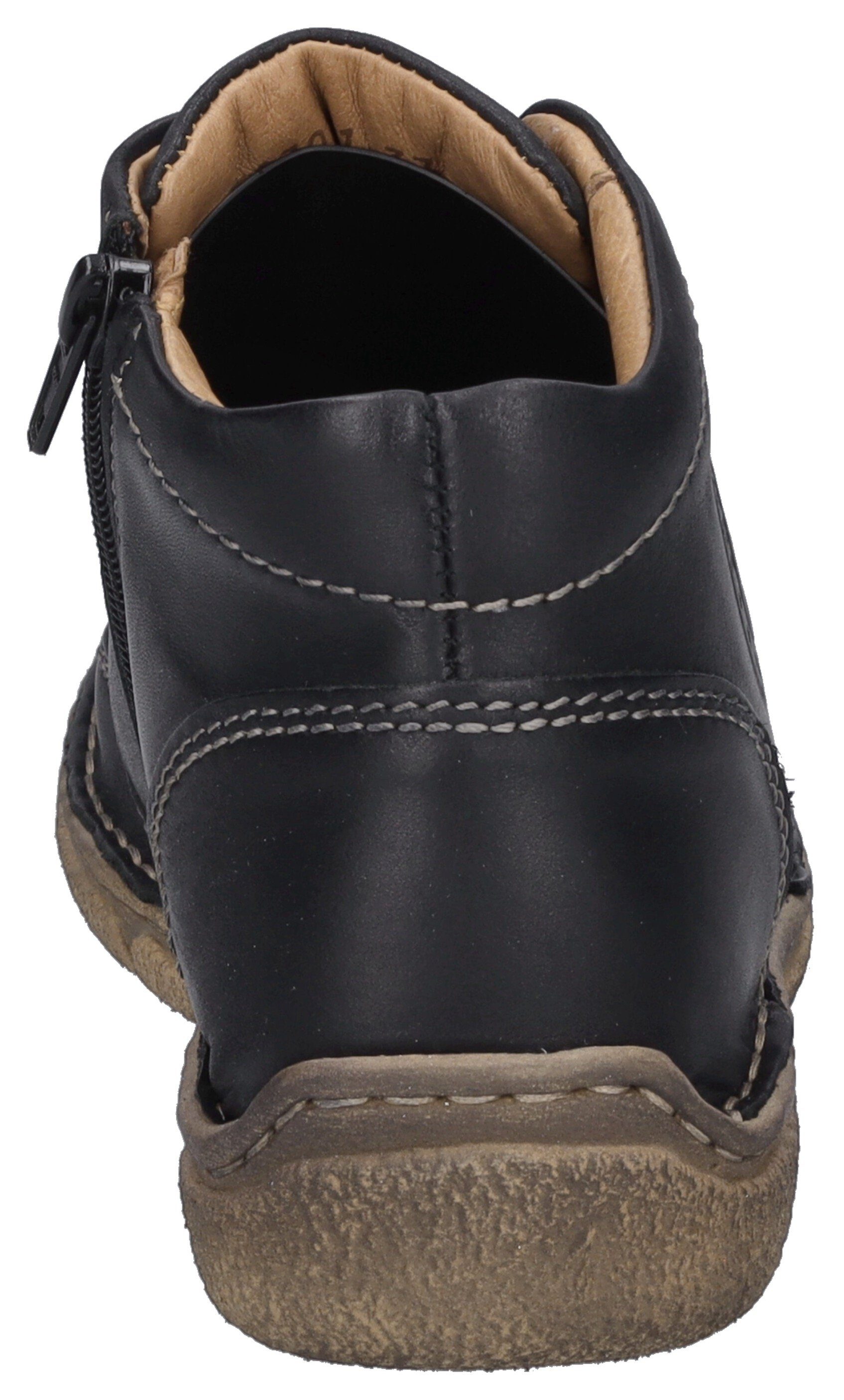Josef Seibel Hoge veterschoenen NEELE 01 met een ritssluiting