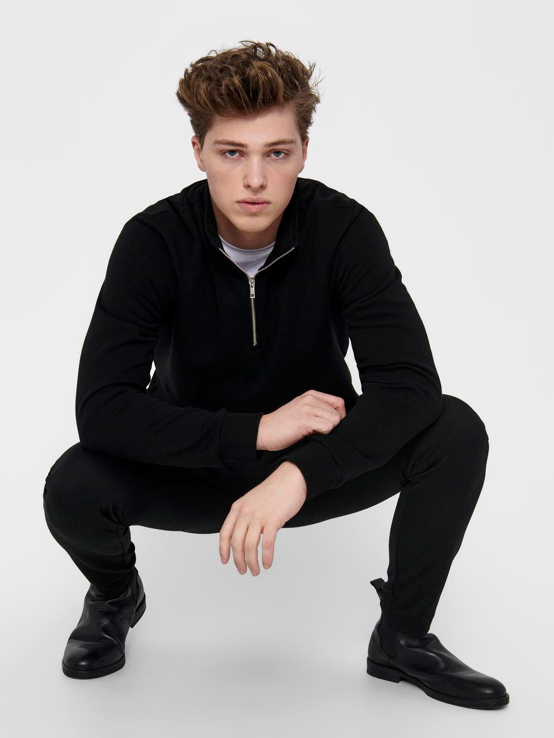 ONLY & SONS Sweatshirt ONSCERES HALF ZIP SWEAT