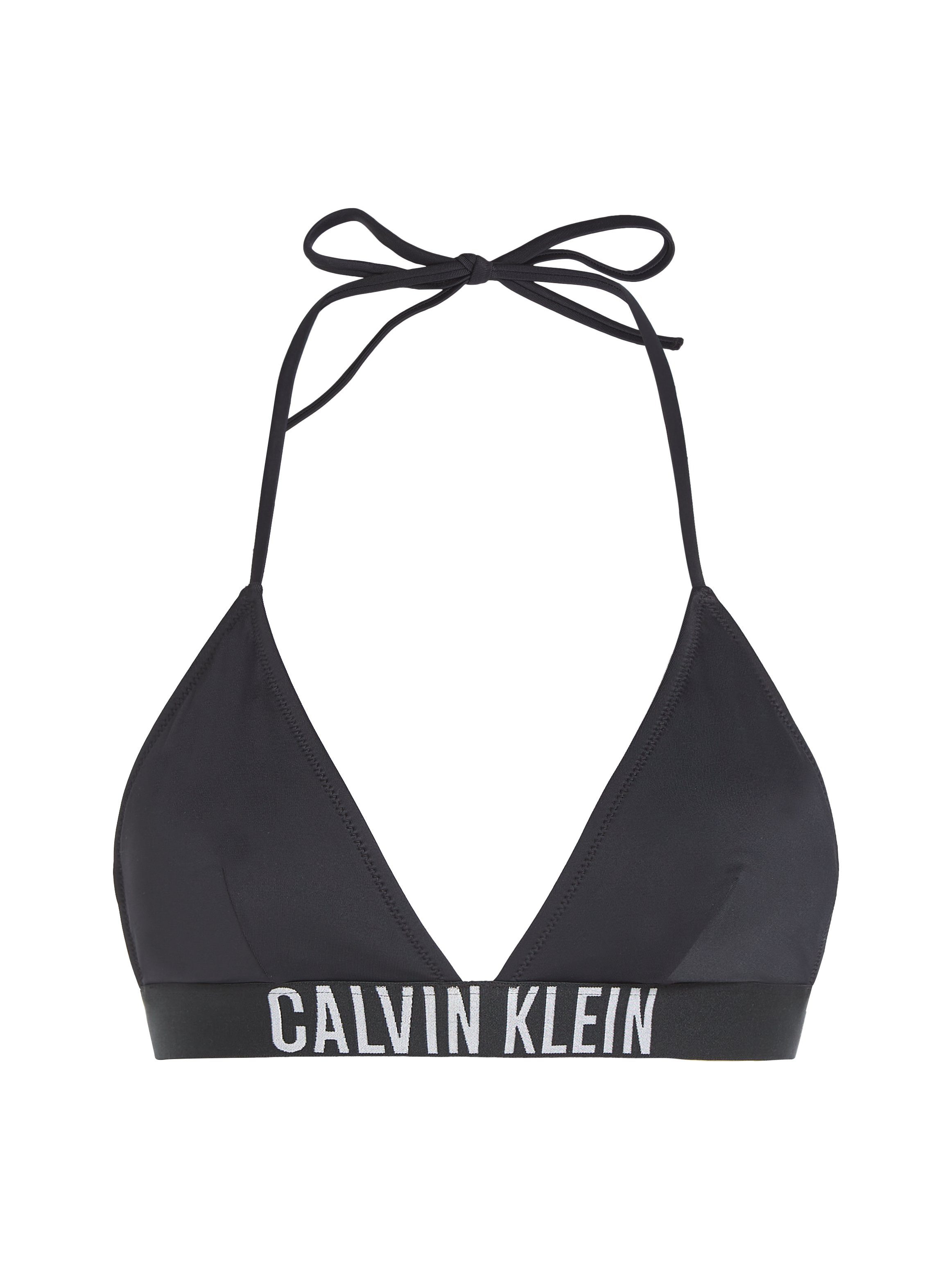 Calvin Klein Swimwear Triangel-bikinitop Classic met belettering