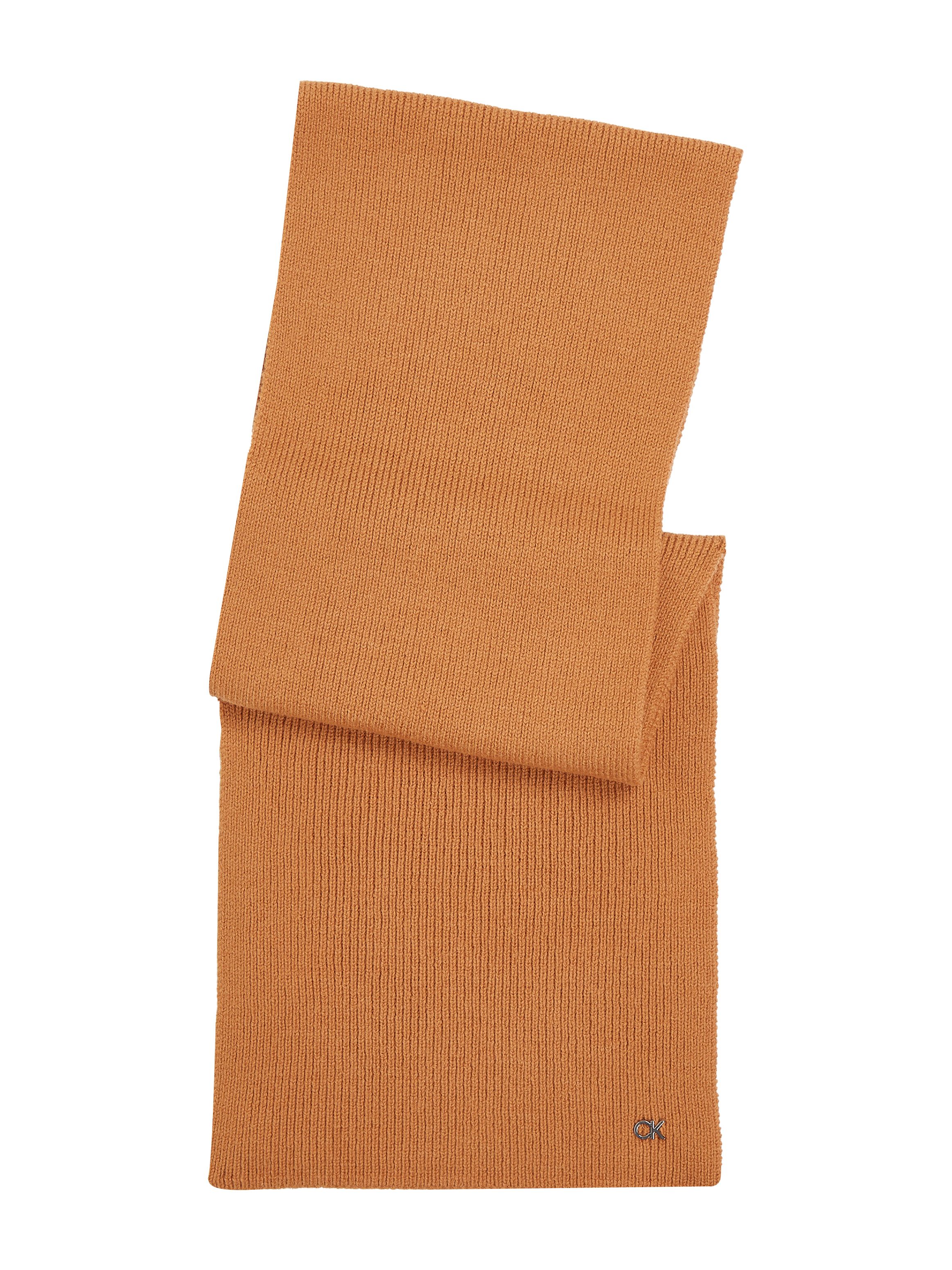 Calvin Klein Sjaal CK METAL CHUNKY RIB HW SCARF