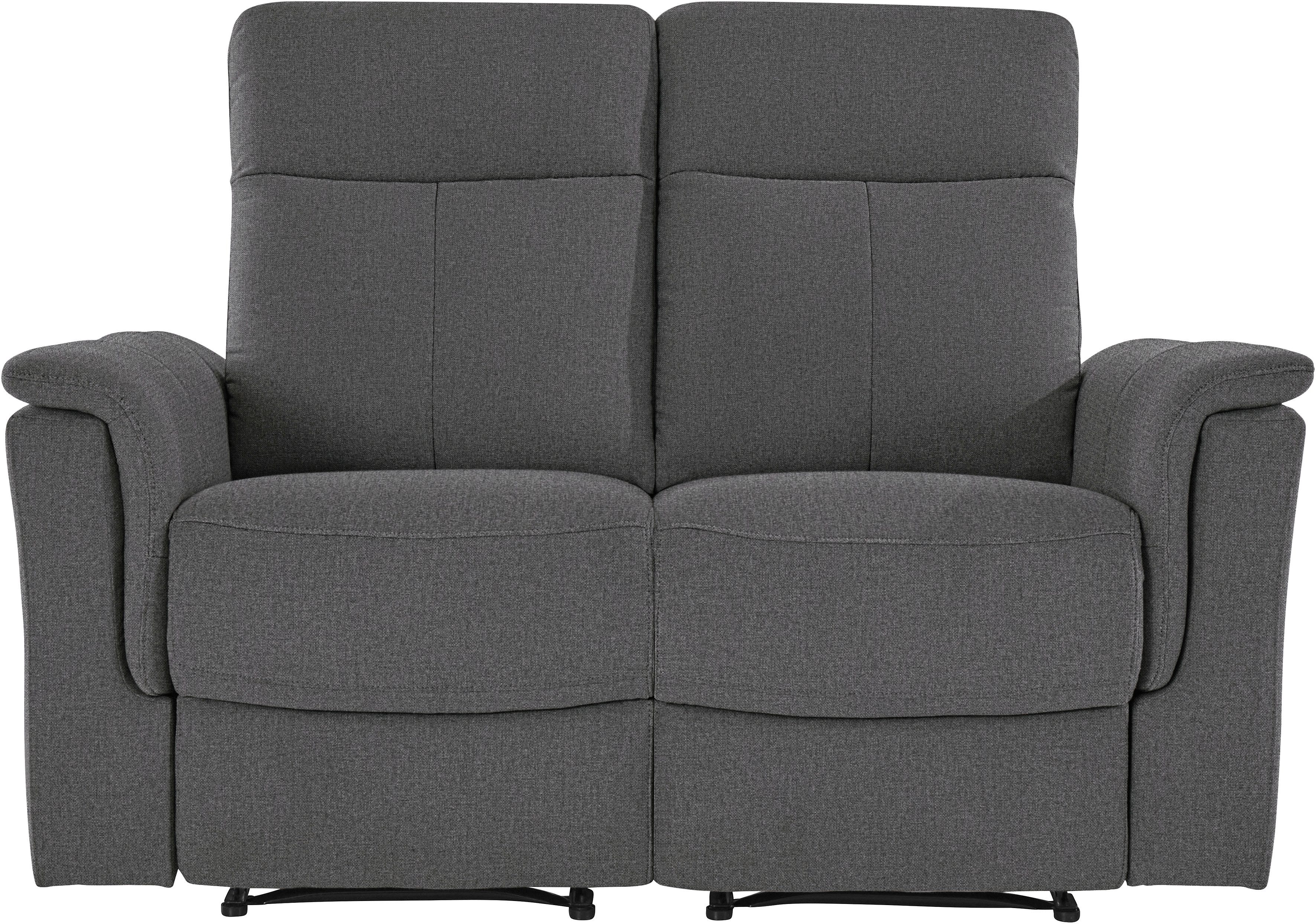 Home affaire 2-zitsbank Southbrook met handmatige en elektrische relaxfunctie
