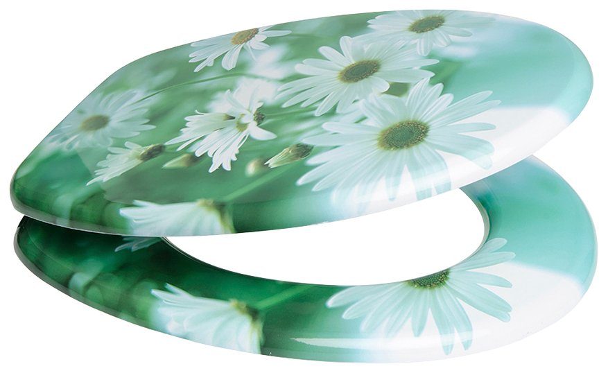 Sanilo Toiletzitting Margrieten met soft-closemechanisme
