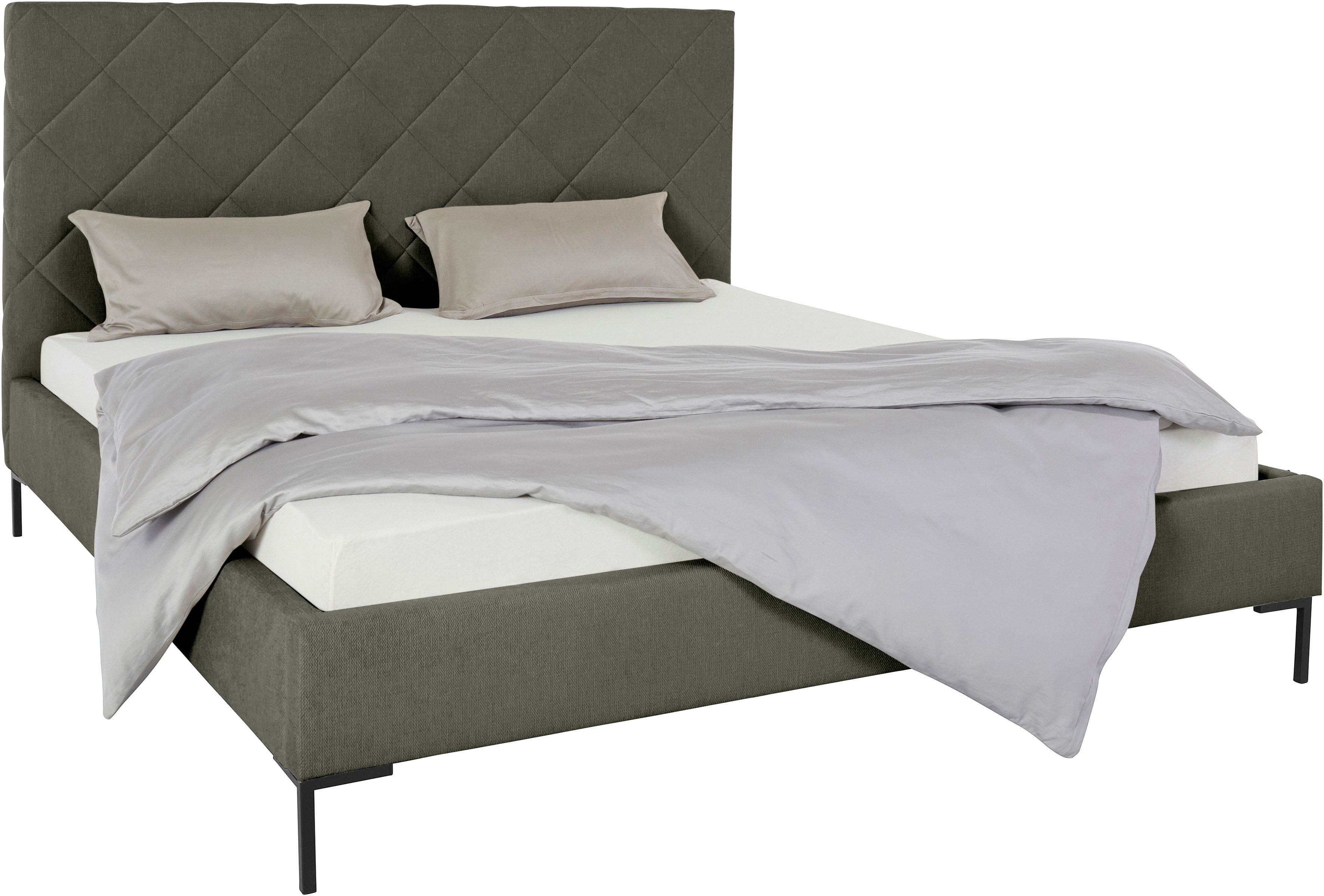 Guido Maria Kretschmer Home&Living Gestoffeerd bed CHARLOTT Modern bekleed bed met of zonder lattenbodem