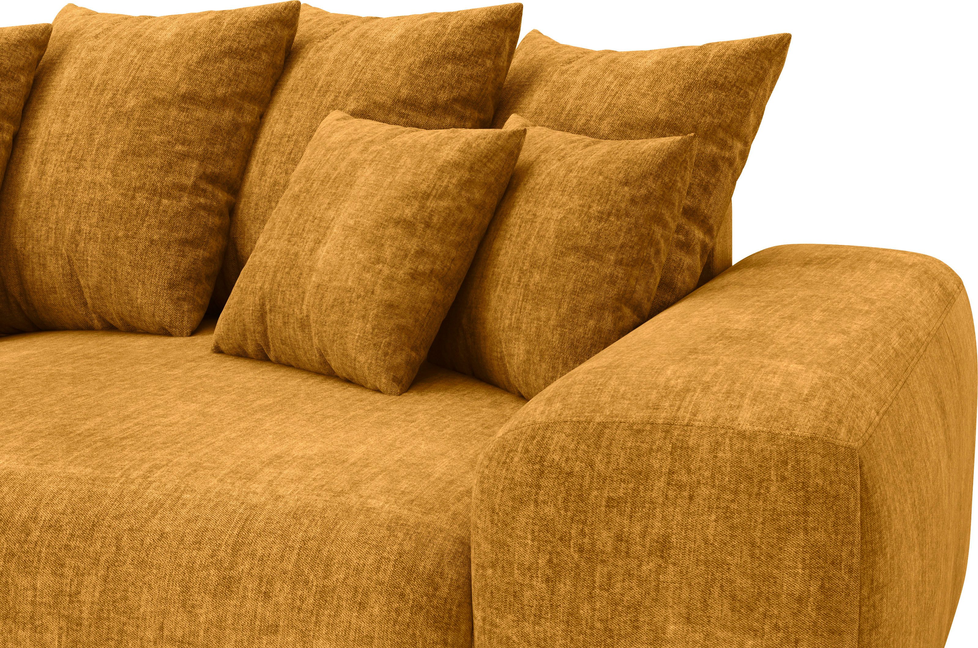 Mr. Couch Hoekbank Sundance L-vorm Doorlopende slaper met EasyBett-slaapfunctie, bedlade