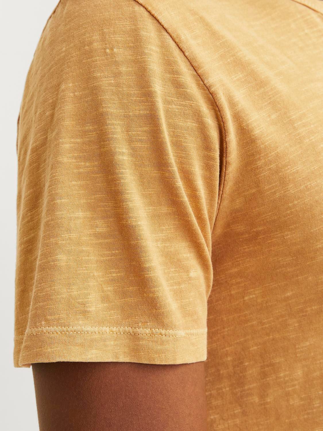 Jack & Jones T-shirt JJESPLIT NECK TEE SS NOOS