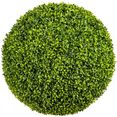 creativ green kunstplant buxusbol (1 stuk) groen