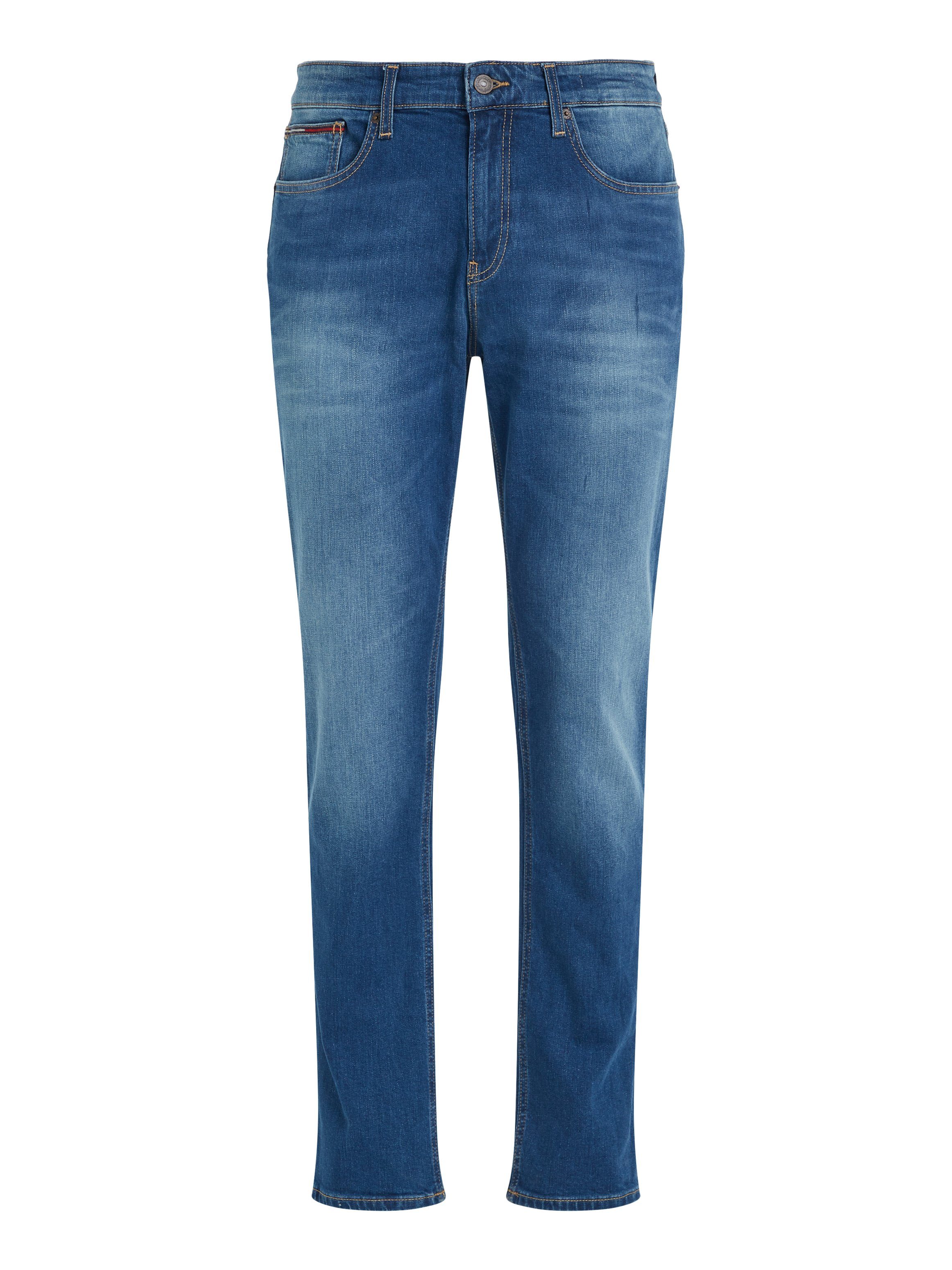 TOMMY JEANS Straight jeans Ryan met elastaan voor een comfortabele pasvorm