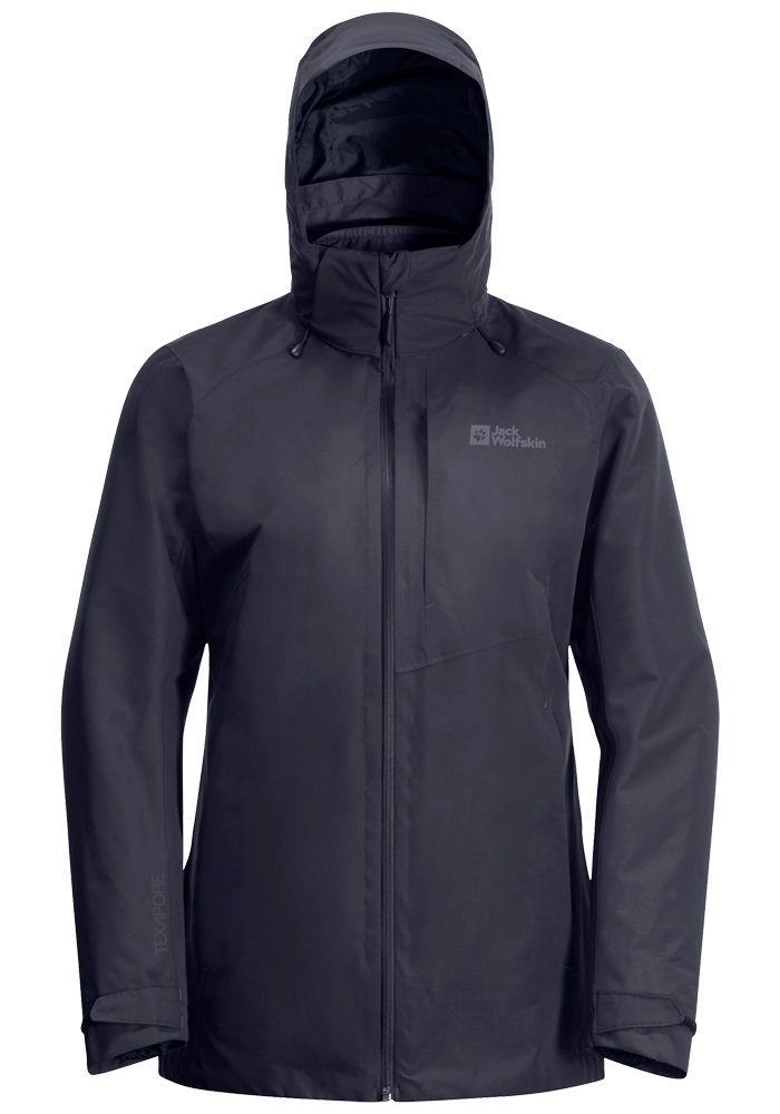 Jack Wolfskin Functioneel 3-in-1-jack BERGLAND 3IN1 JKT W