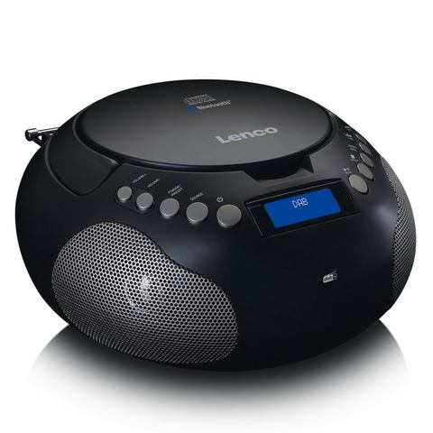 Draagbare Radio Met Dab+- Fm Radio En Bluetooth Lenco Scd-341bk Zwart