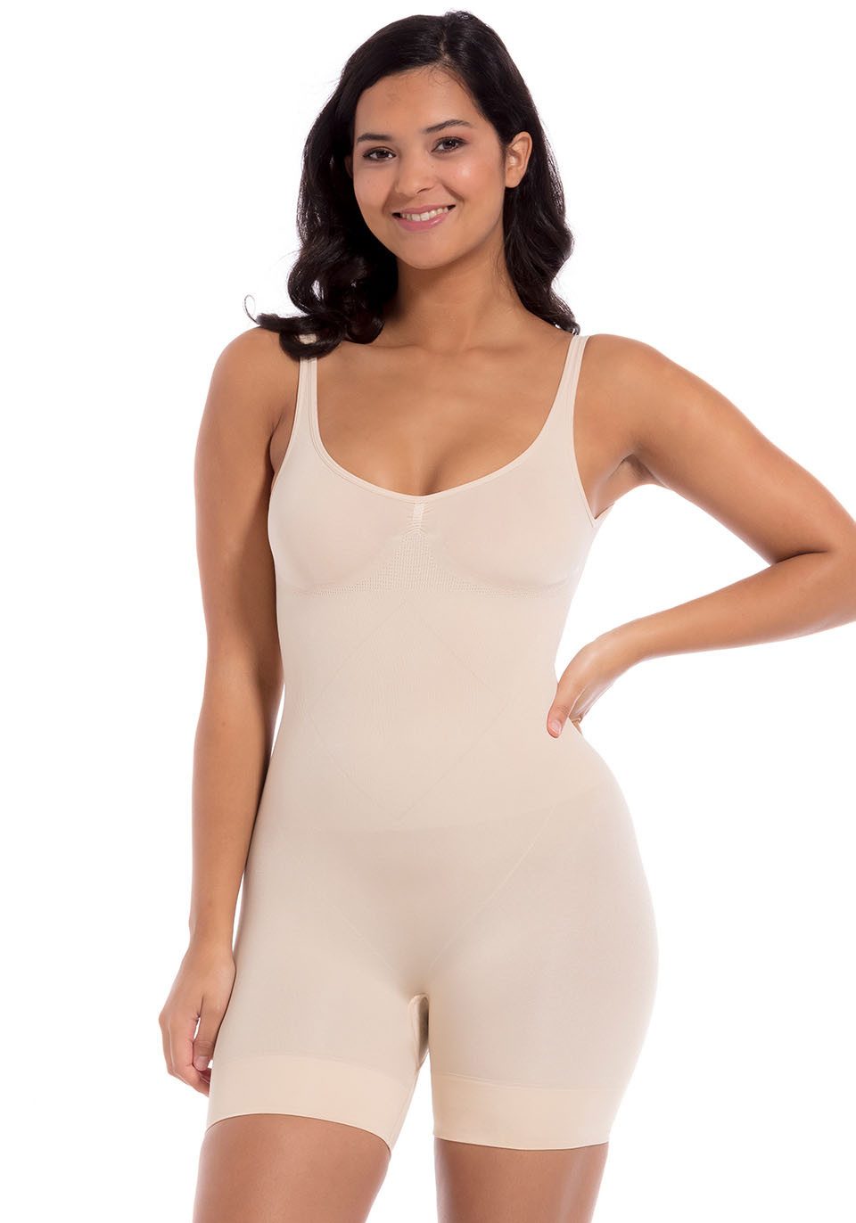 Magic Body Fashion Shaping-body Low Back Bodysuit extreem diepe ruguitsparing, gladde, naadloze afwerking