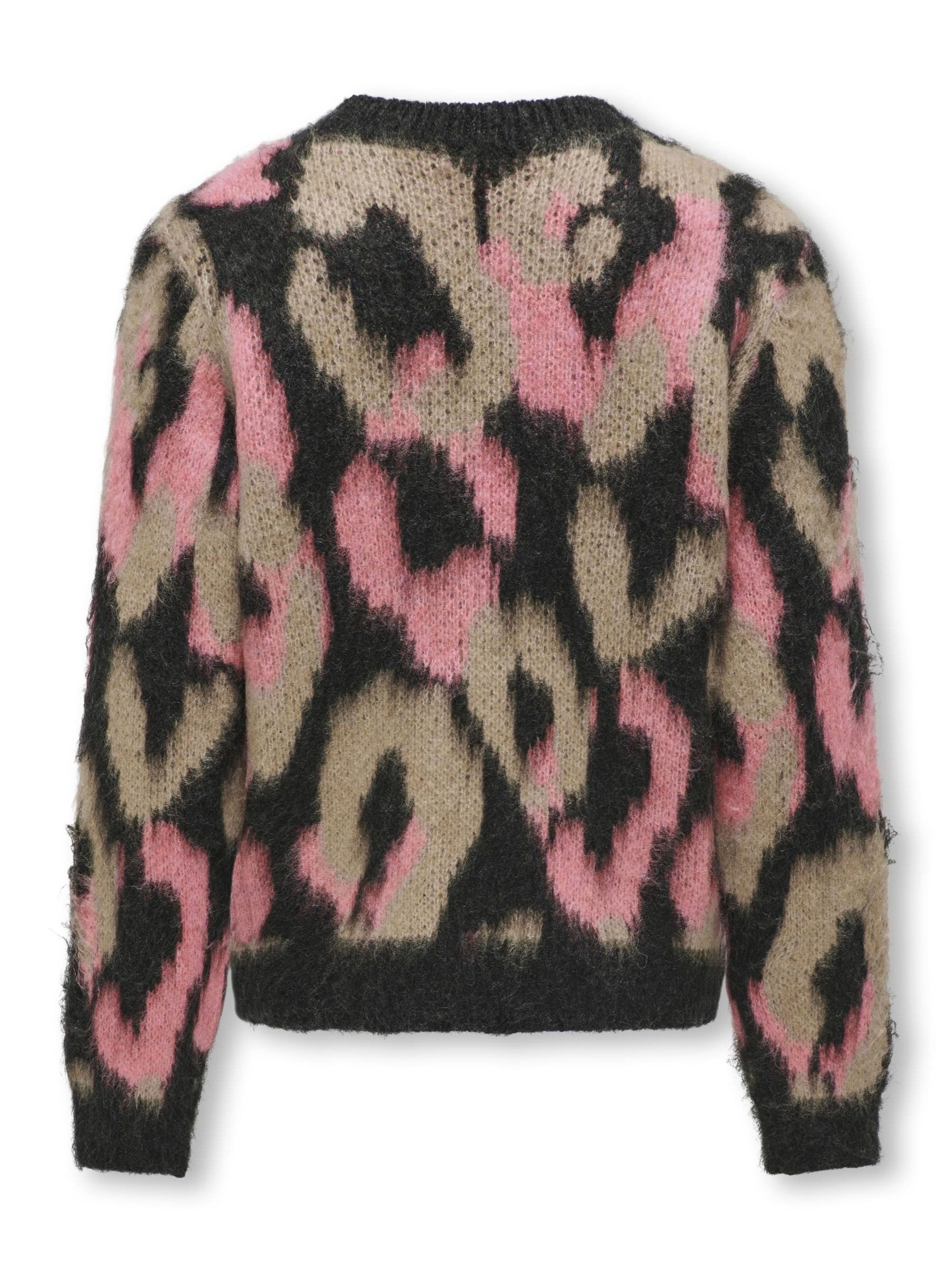 KIDS ONLY Trui met ronde hals KOGWILD L/S JQ O-NECK KNT