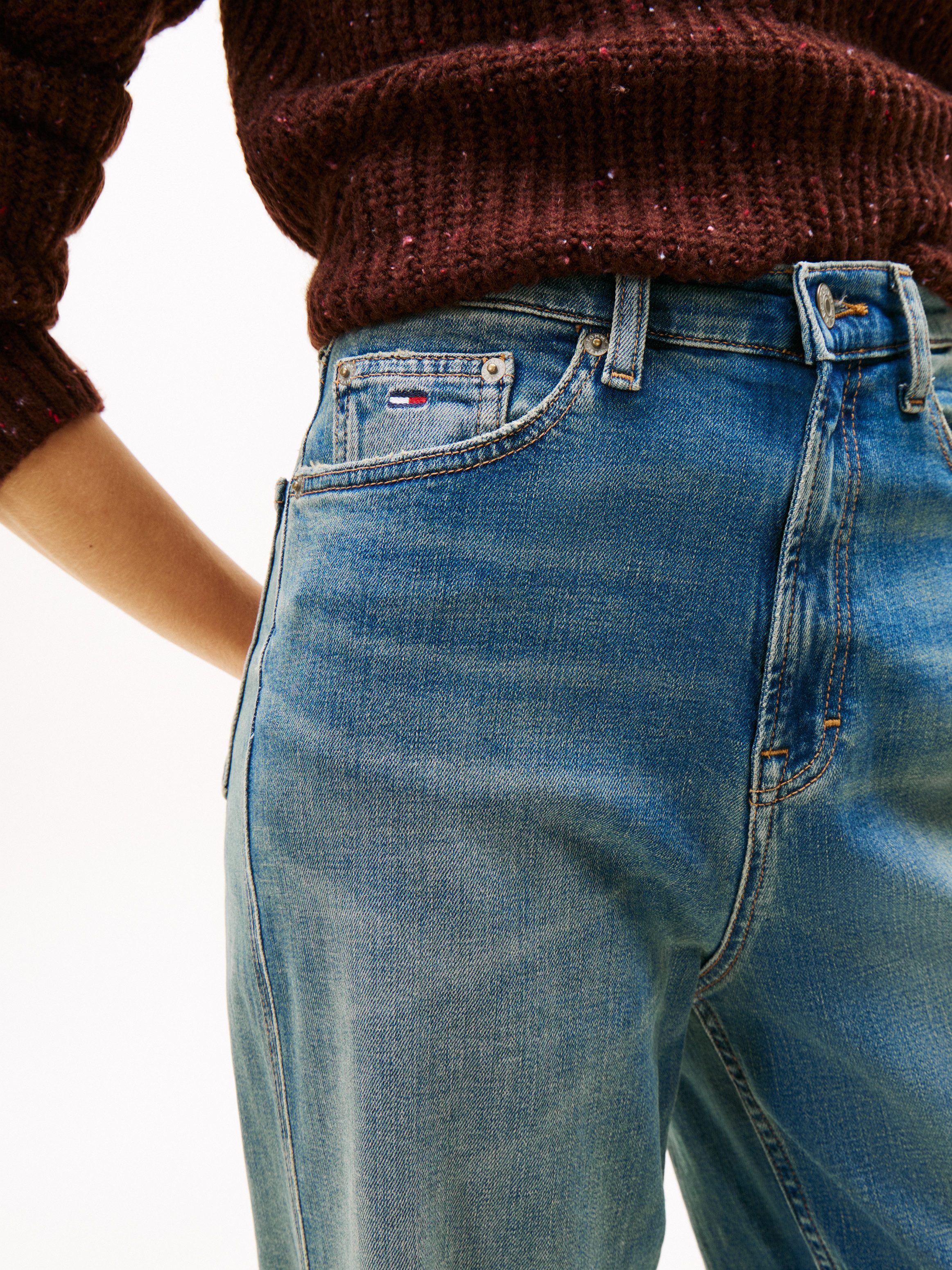 TOMMY JEANS Wijde jeans Claire High Rise