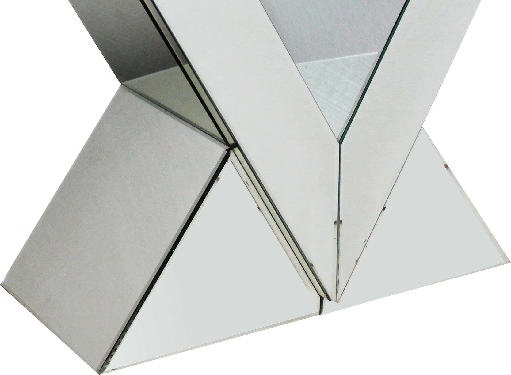 SalesFever Sidetable spiegelend, in chic model en bijzondere look