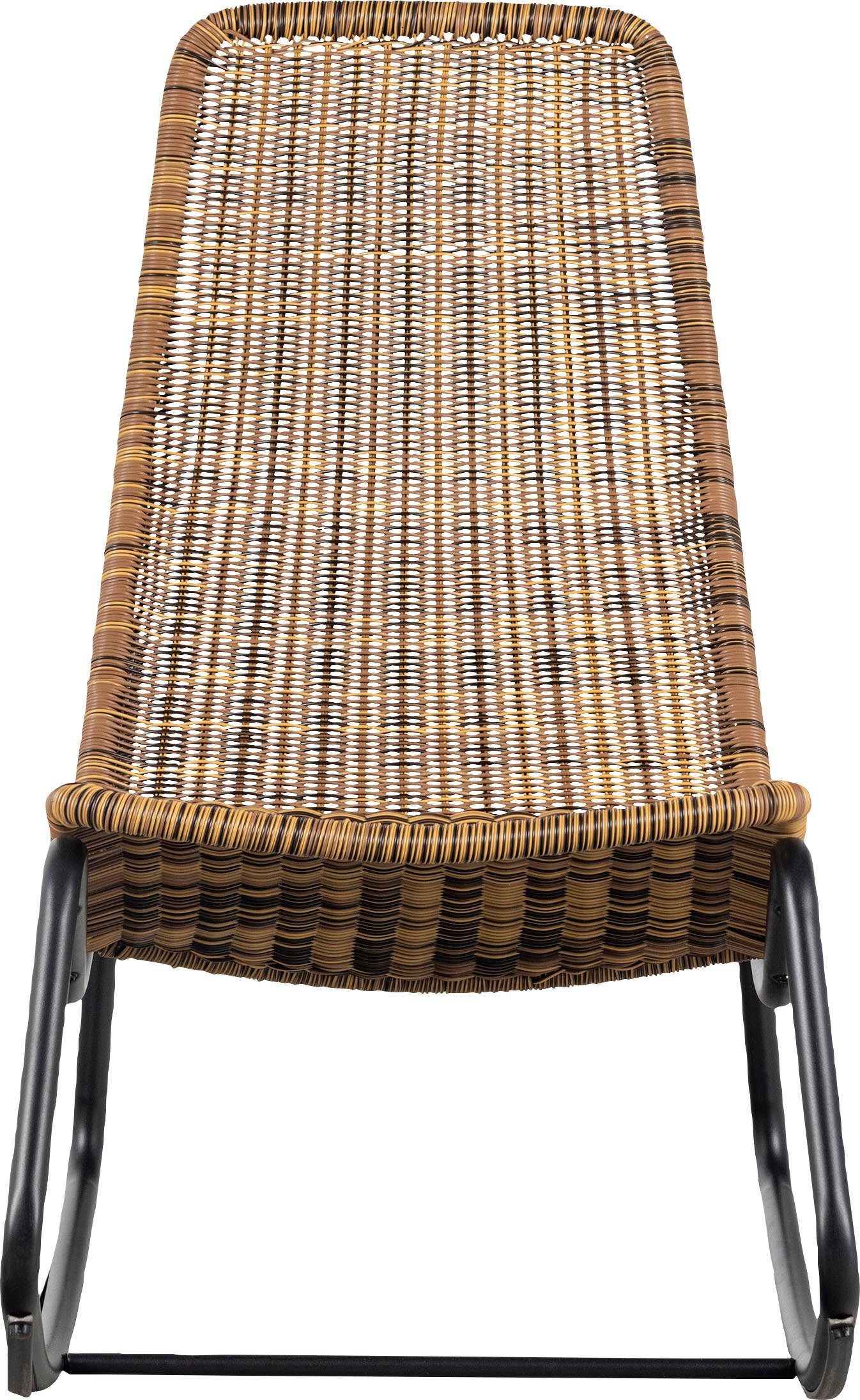 WOOOD Tuinstoel TOMS geschikt voor binnen- en buitenruimtes, h 97 cm x b 51 cm (1 stuk)