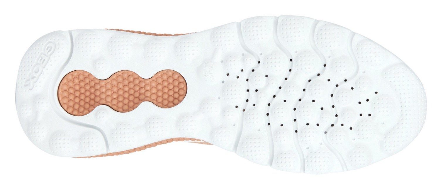 Geox Sneakers D SPHERICA ACTIF , vrijetijdsschoen, lage schoen, veterschoen