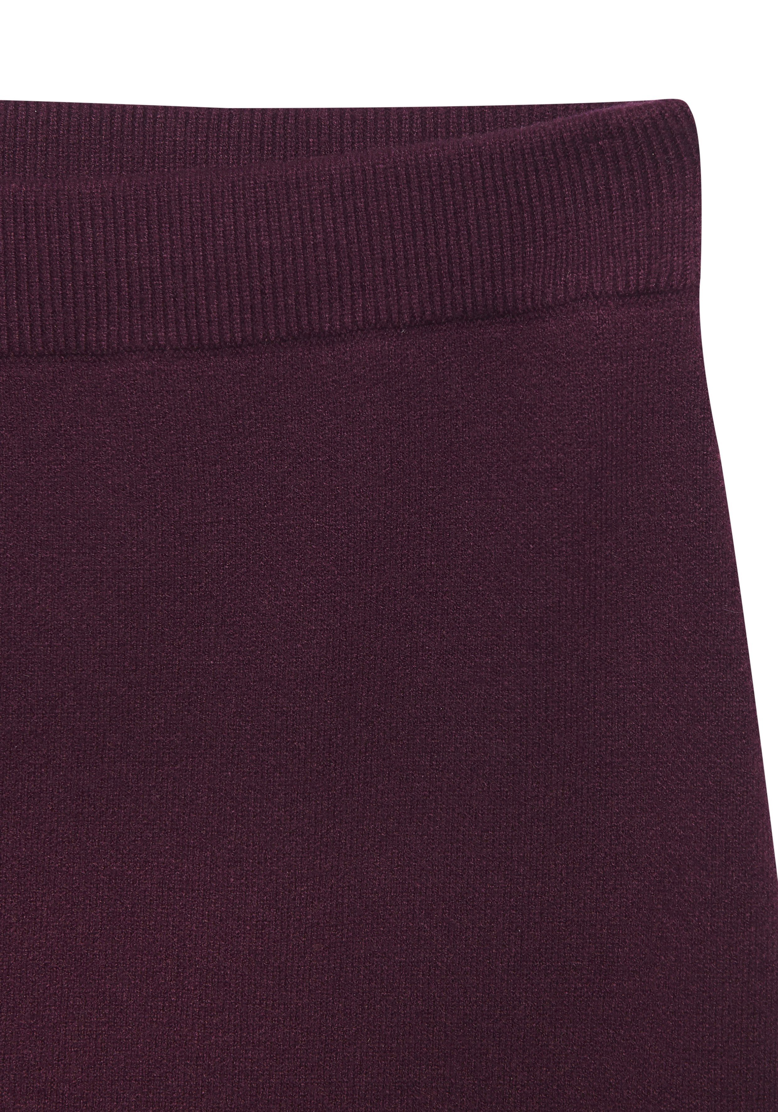 Lascana Gebreide rok elastische midirok smalle vorm