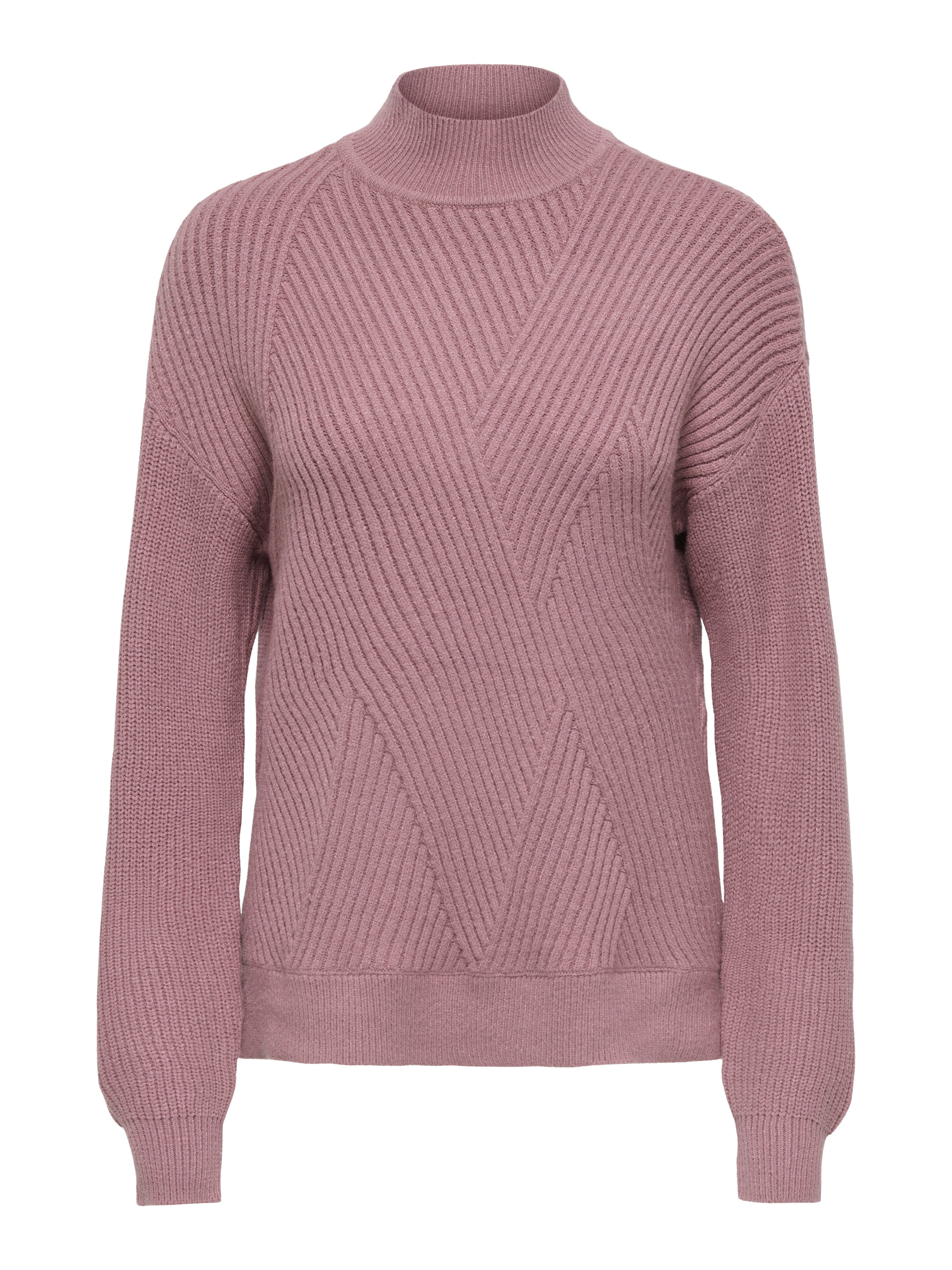 Only Gebreide trui ONLNELI LS HIGHNECK RIB PULLOVER EX KNT