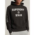 superdry hoodie code core sport hood zwart