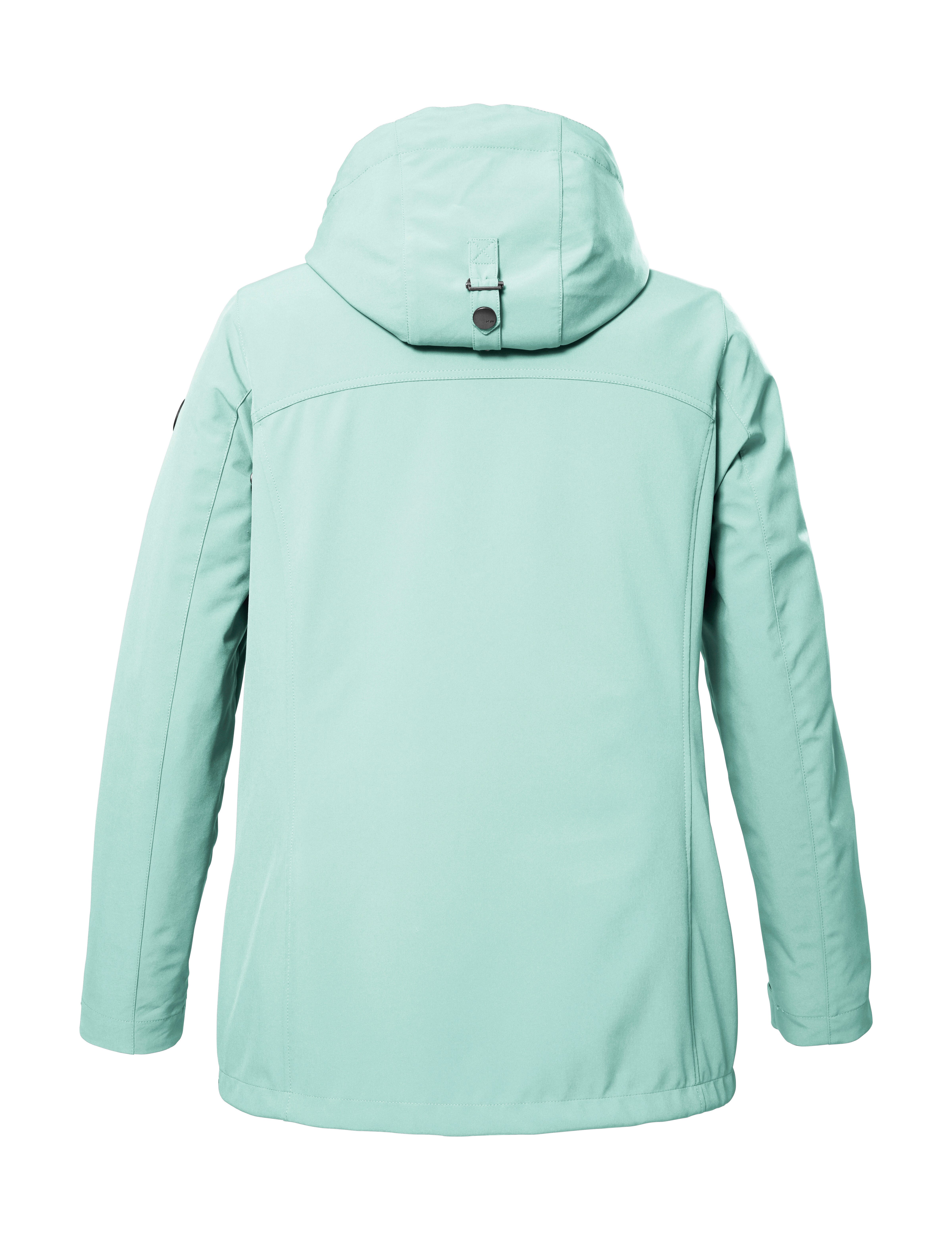 STOY Softshell-jack STS 1 WMN SFTSHLL JCKT Dames softshelljas: waterafstotend, ademend, milieuvriendelijk