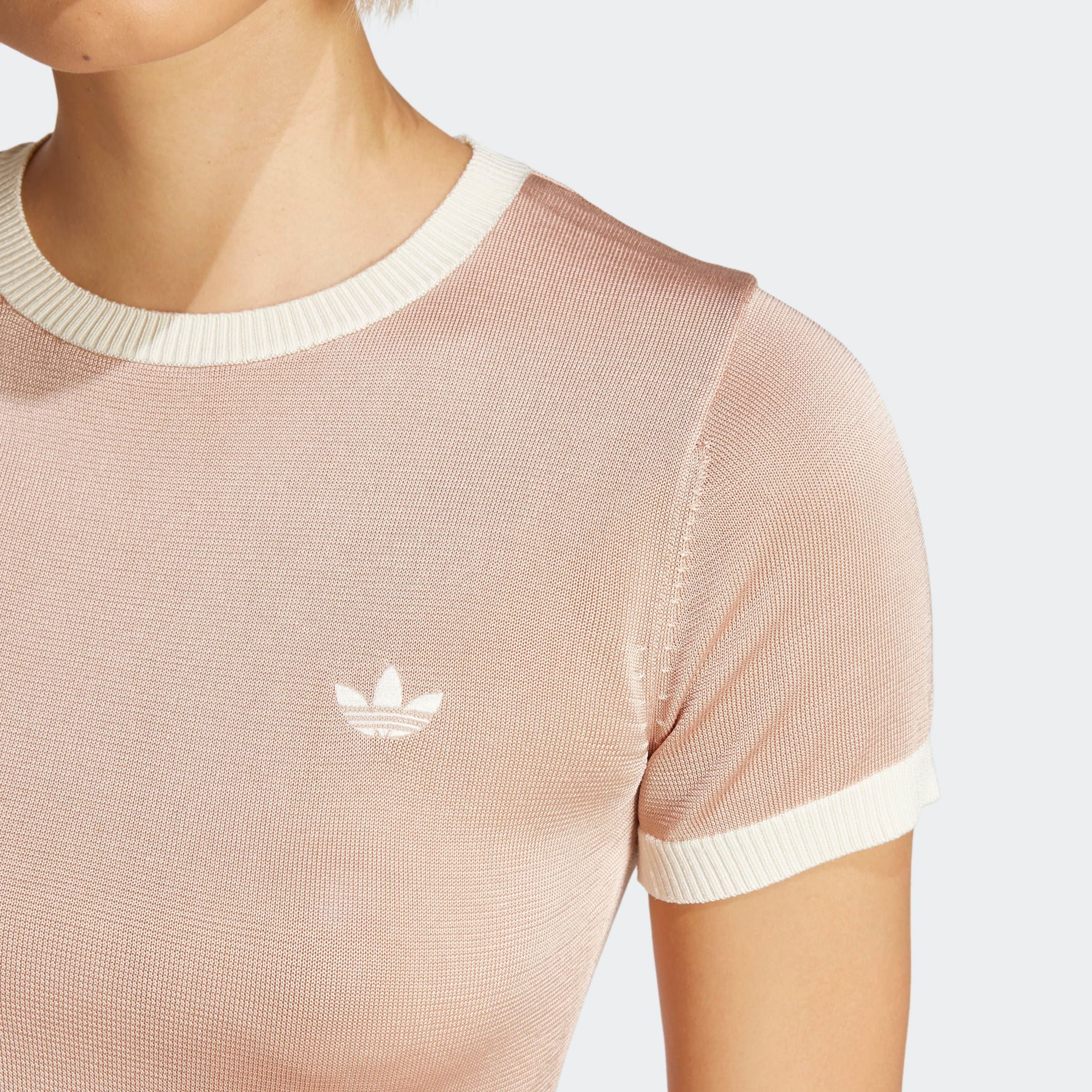 adidas Originals T-shirt KNITTED 3S TEE