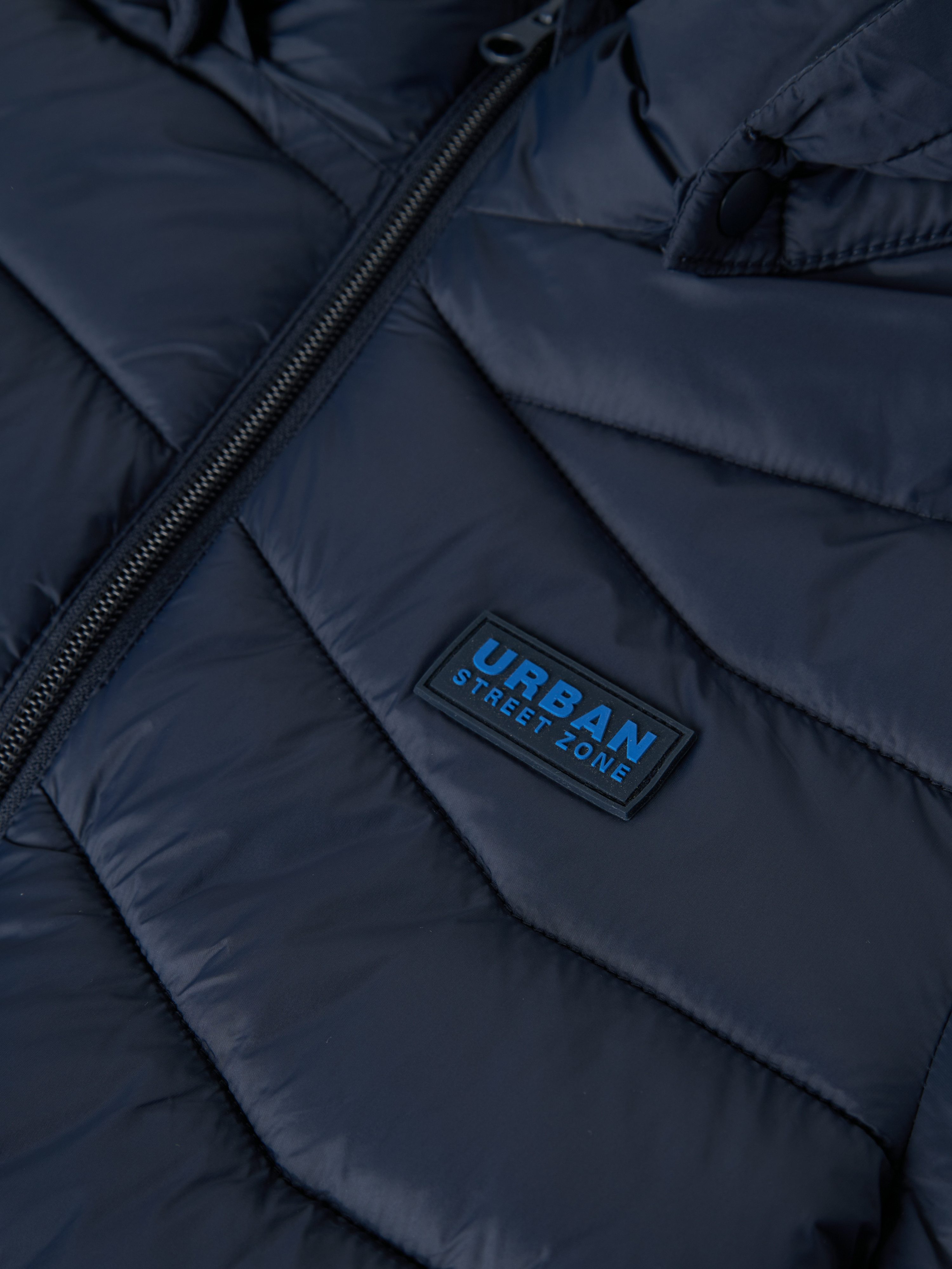 Name It Gewatteerde jas NKMMONAY JACKET PB met reflecterende details