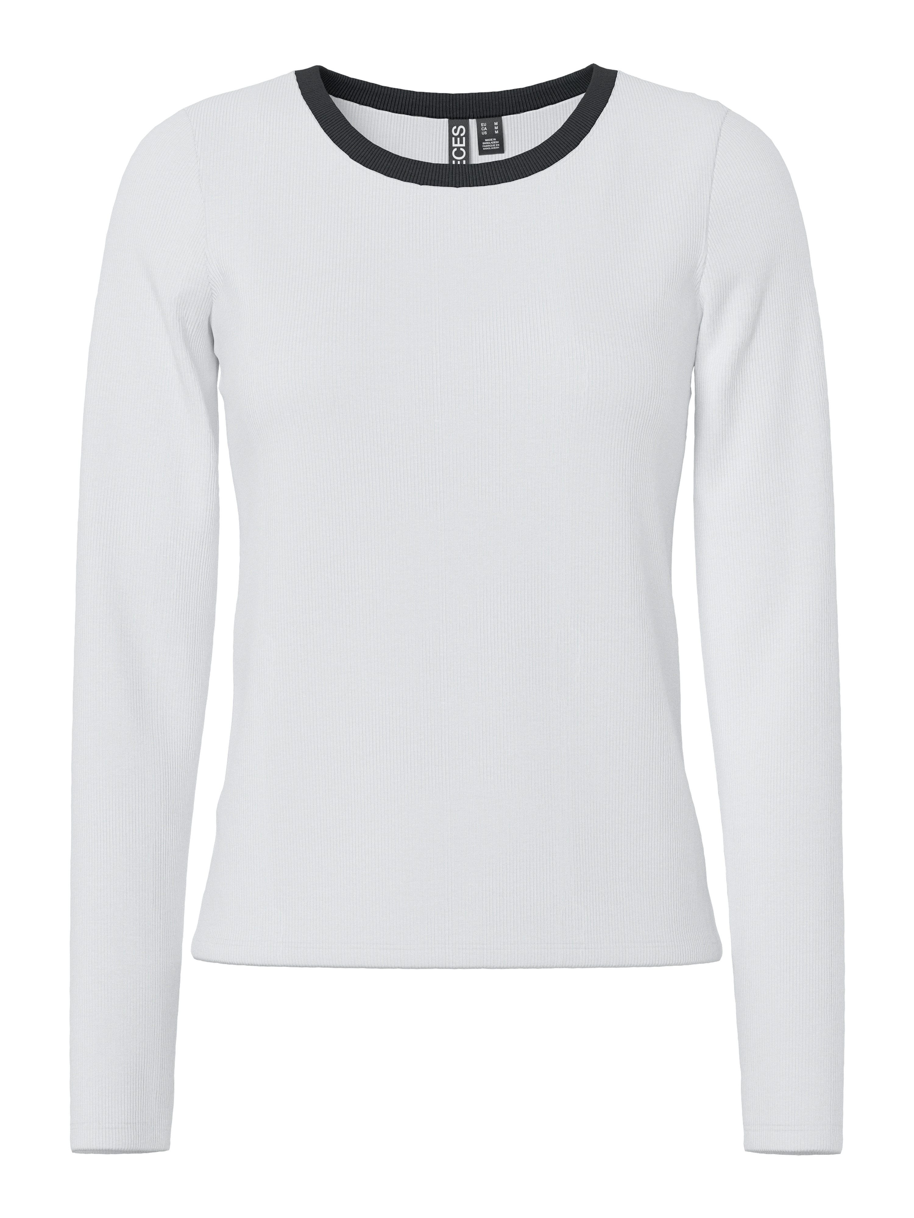 pieces Shirt met lange mouwen PCMAY LS TOP NOOS BC