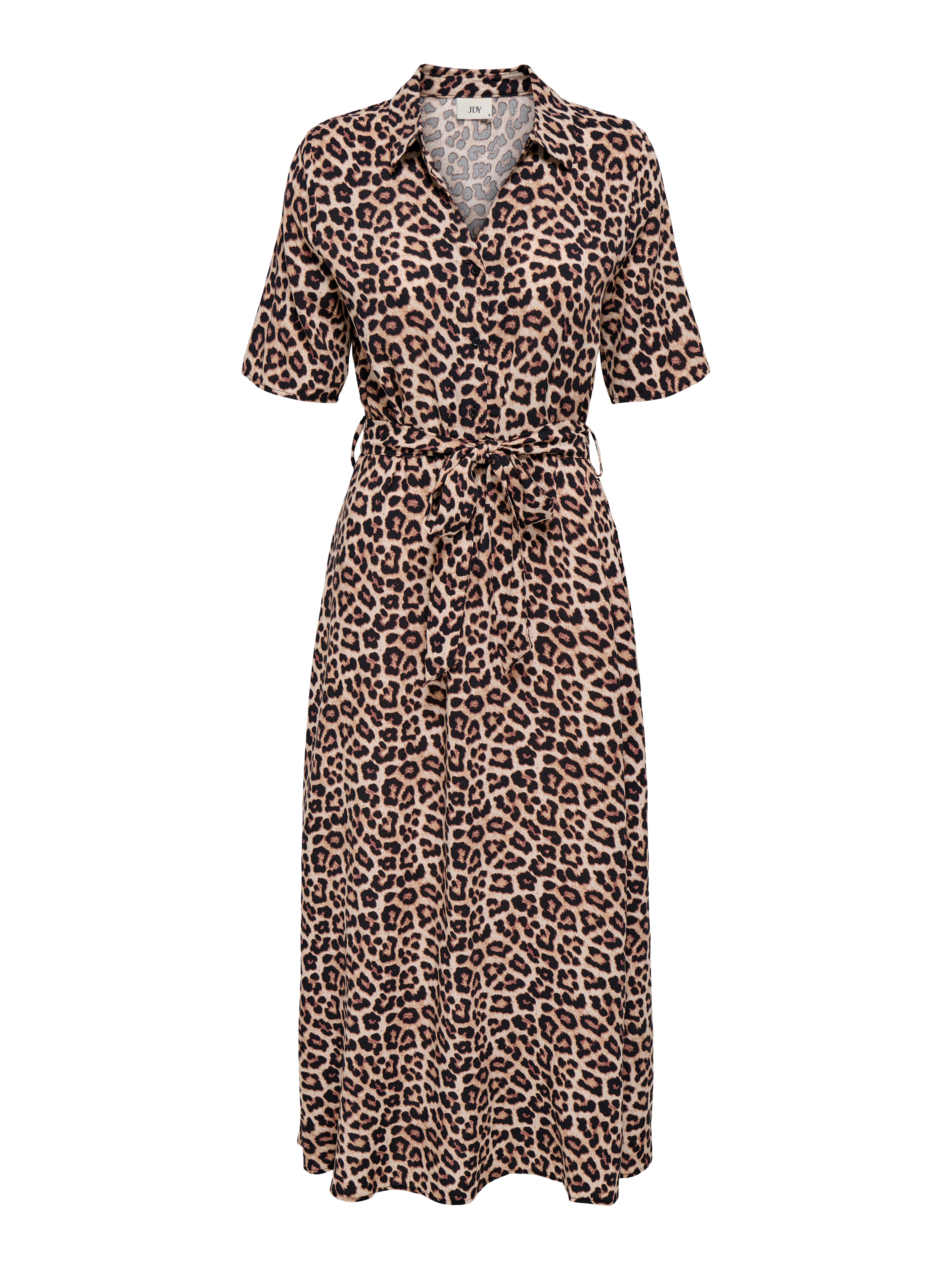 JDY Jurk met overhemdkraag JDYSTARSEZEN LIFE 2/4 MIDIDRESS WVN NOOS