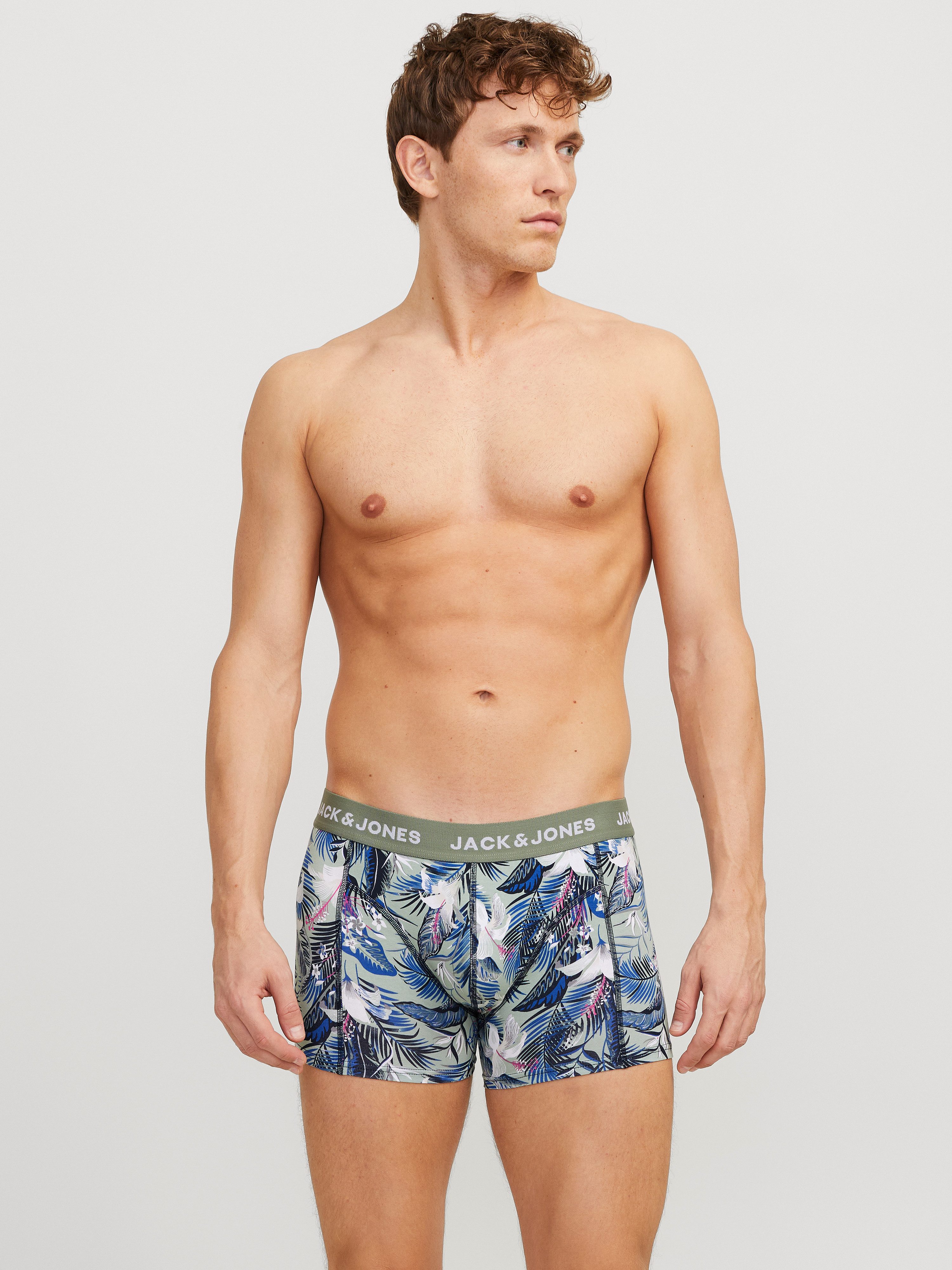 Jack & Jones Trunk JACBRADY FLOWER TRUNKS 3 PACK SN (3 stuks)
