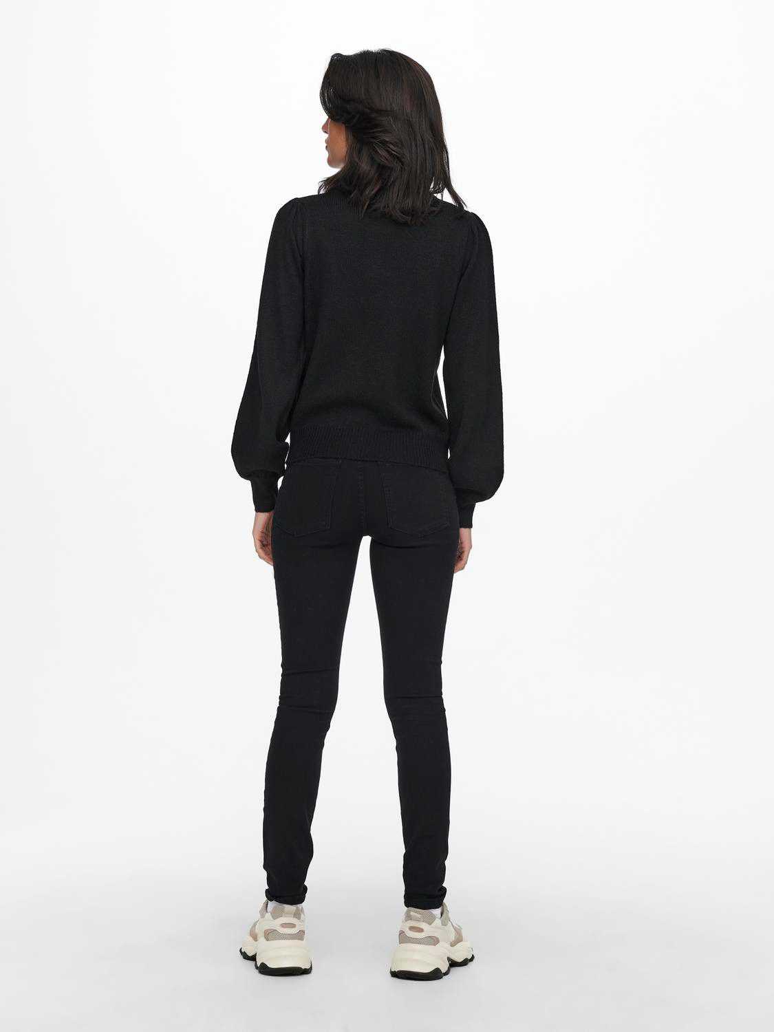 JDY Trui met staande kraag JDYRUE LIFE L/S PULLOVER KNT NOOS