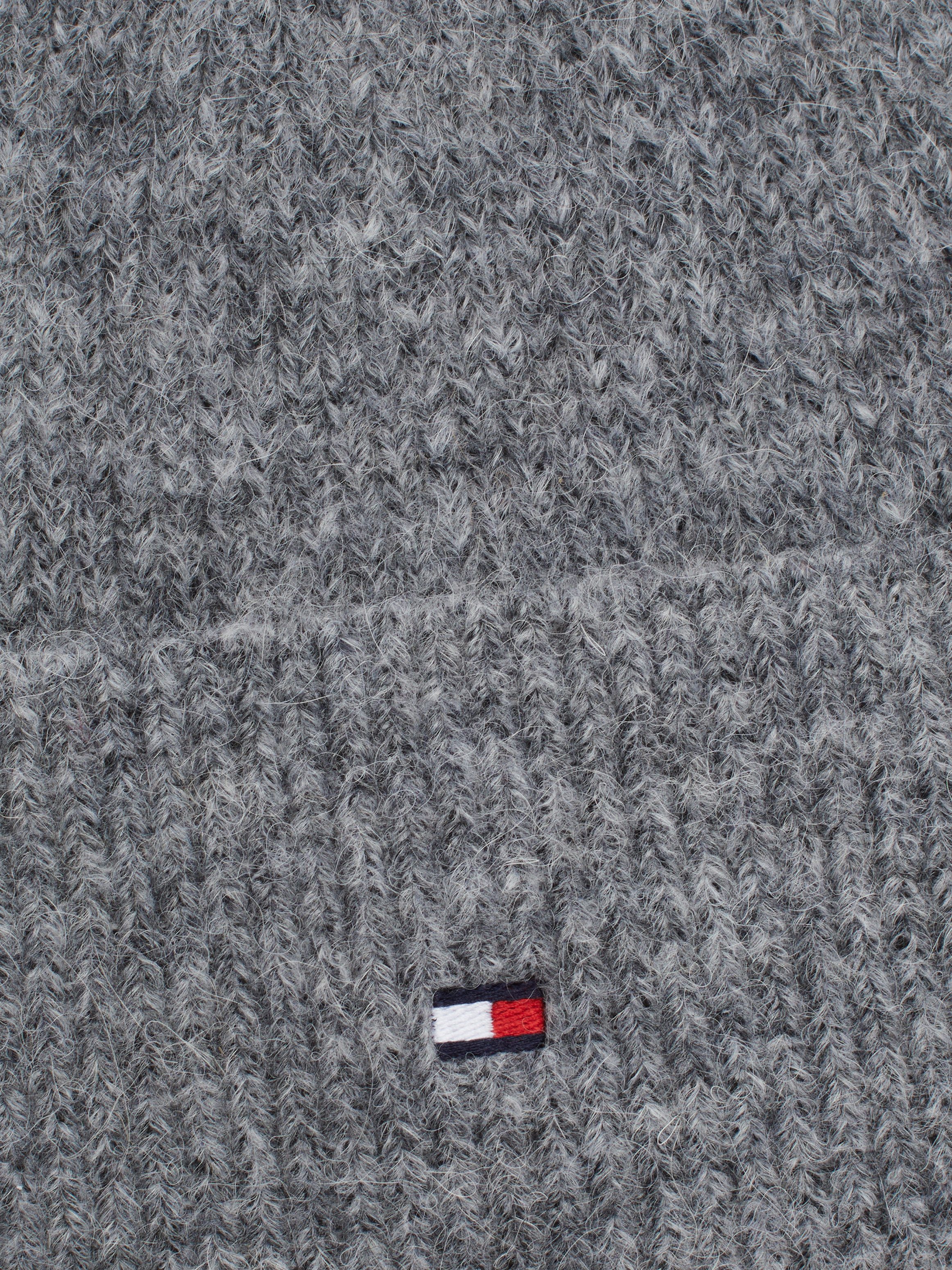 Tommy Hilfiger Gebreide muts ESSENTIAL FLAG FUZZY BEANIE