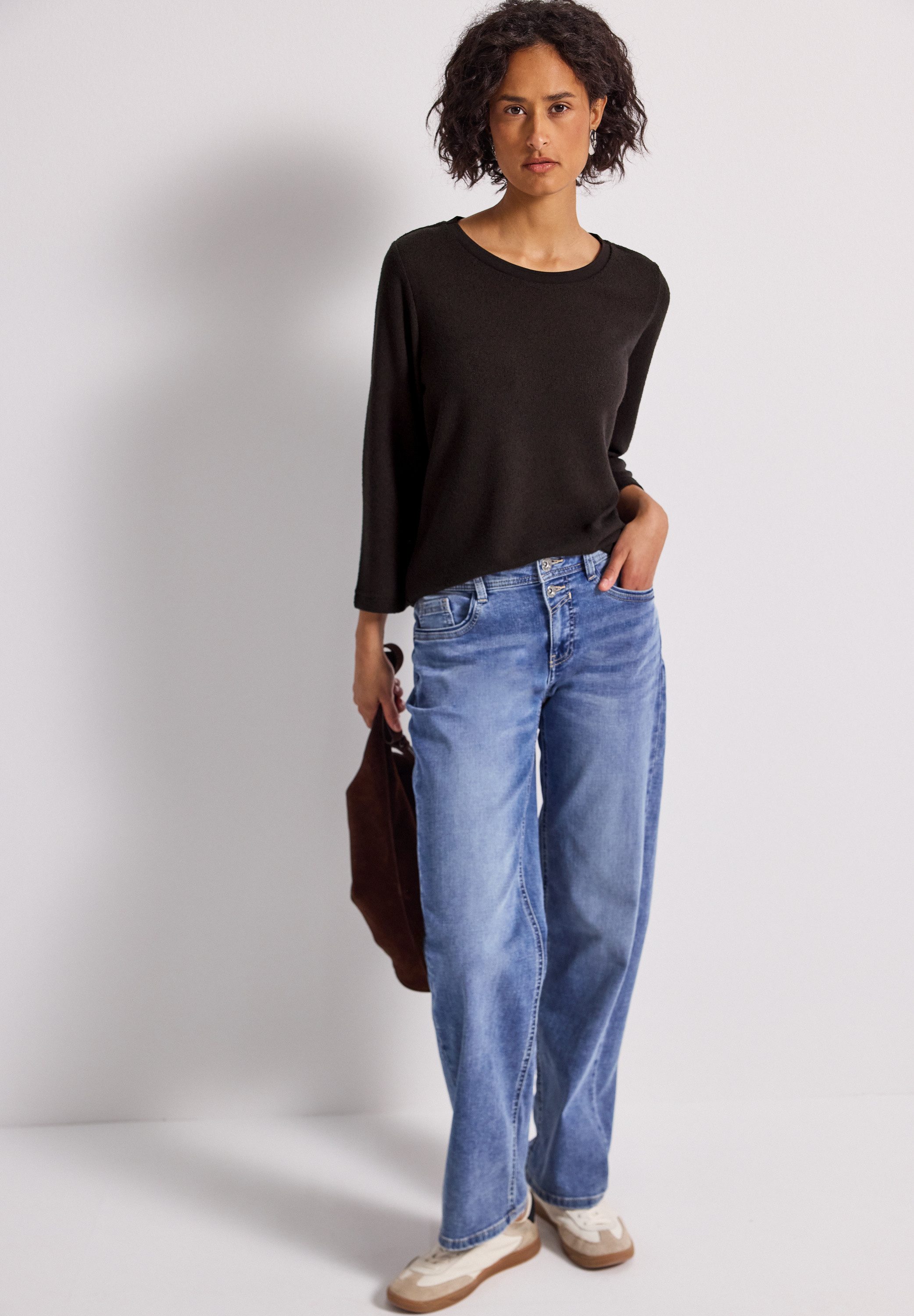 STREET ONE Shirt met 3/4 mouwen