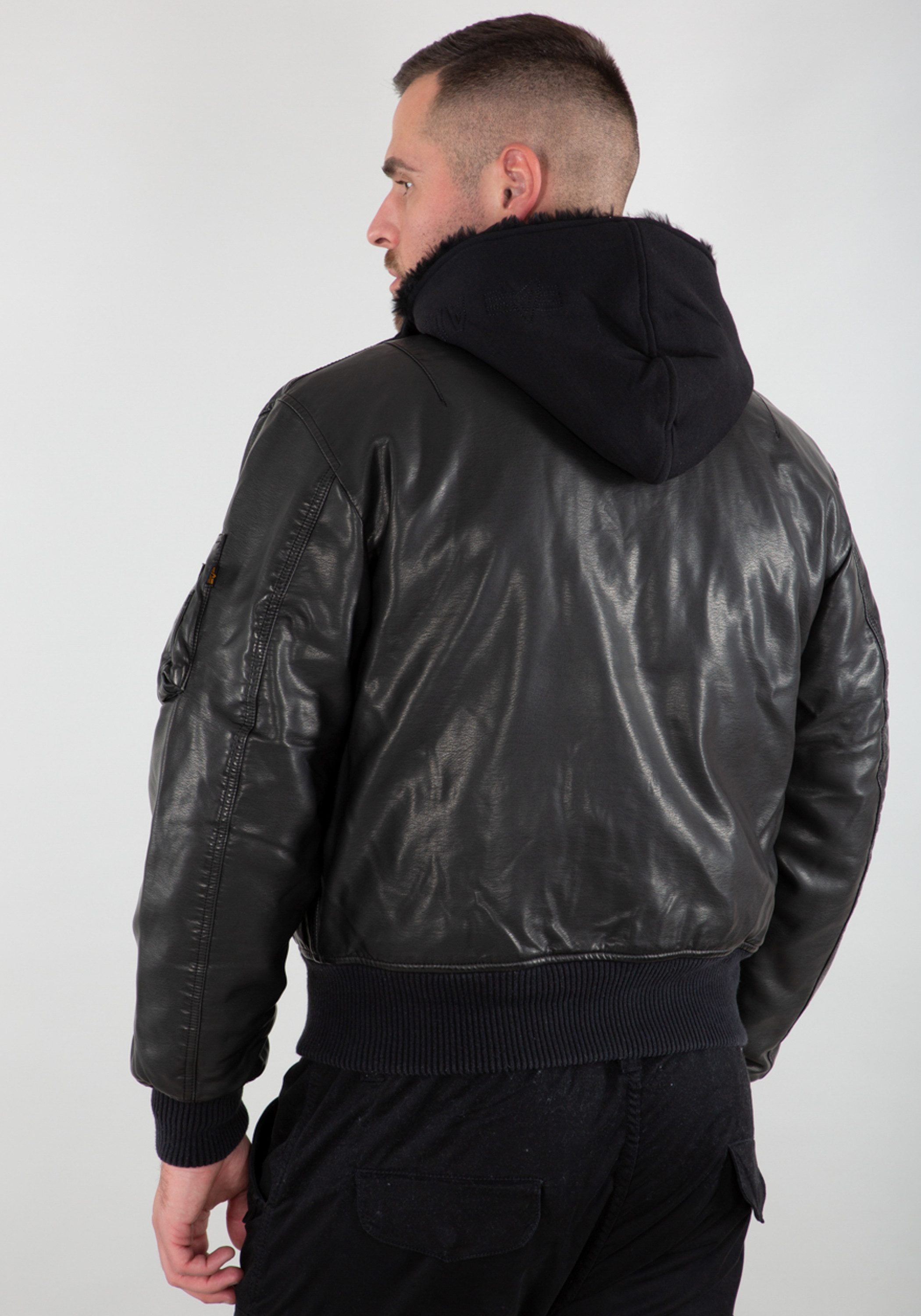 Alpha Industries Leren jack Alpha Industries Men - Bomber Jackets MA-1 D-Tec Faux Lether