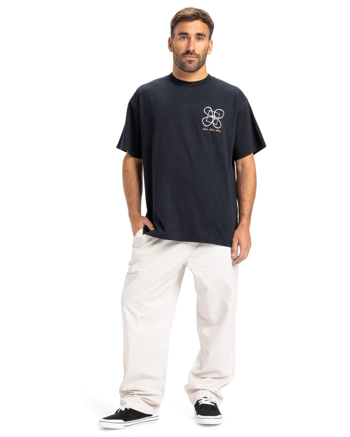Quiksilver T-shirt Outside Inside