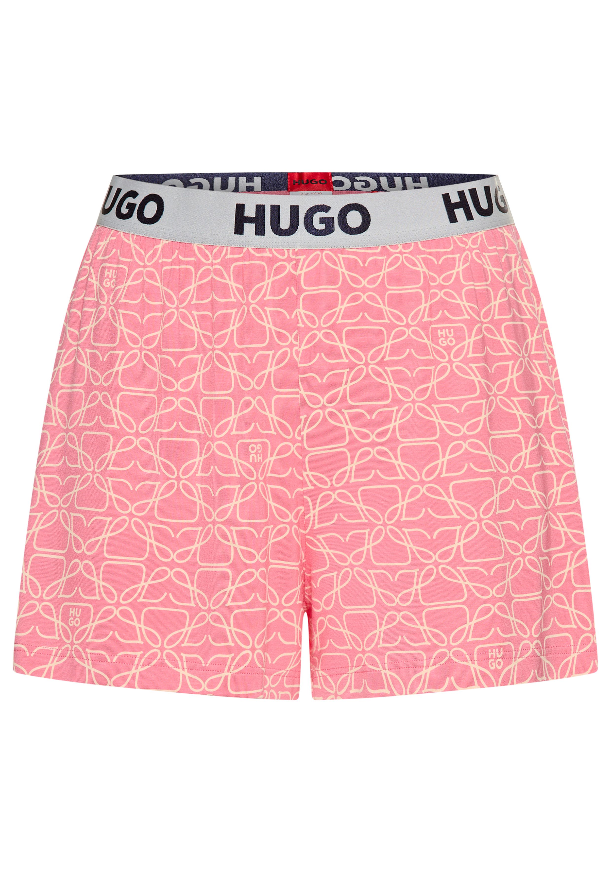 HUGO underwear Pyjamashort UNITE Shorts met hugo logo-elastiekband aan de tailleband